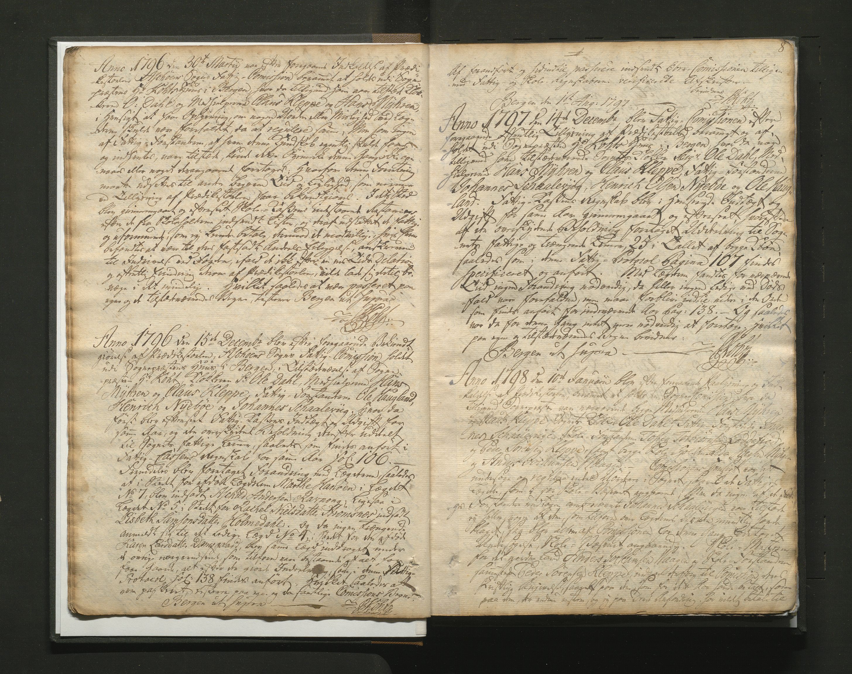 Askøy Sokneprestembete, AV/SAB-A-74101/J/Jc/L0001: Rekneskapsprotokoll (III.3.B.1), 1763-1820