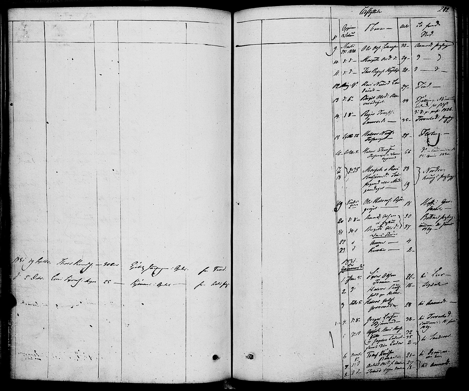 Rollag kirkebøker, AV/SAKO-A-240/F/Fa/L0007: Parish register (official) no. I 7, 1828-1847, p. 242