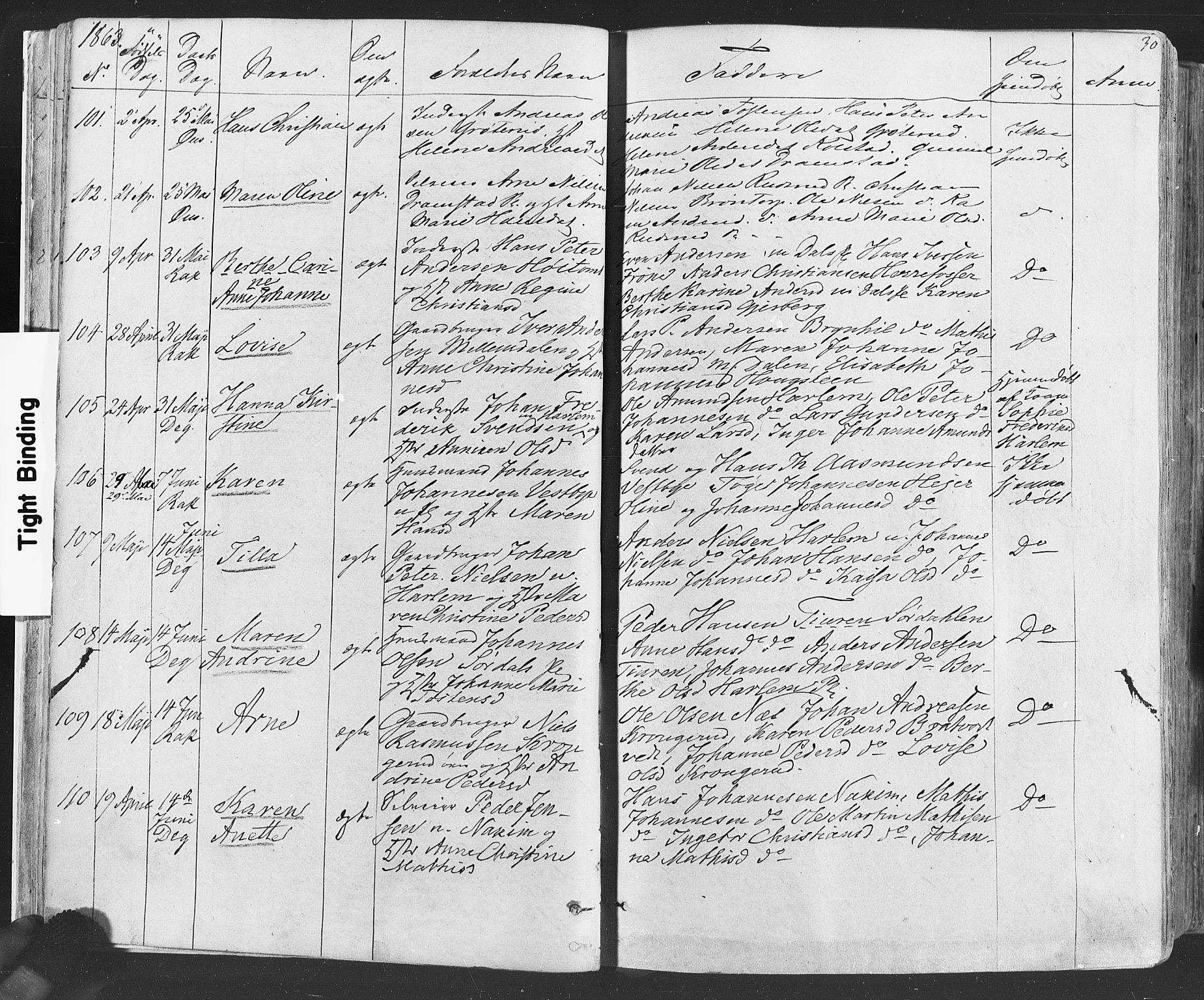 Rakkestad prestekontor Kirkebøker, AV/SAO-A-2008/F/Fa/L0011: Parish register (official) no. I 11, 1862-1877, p. 30