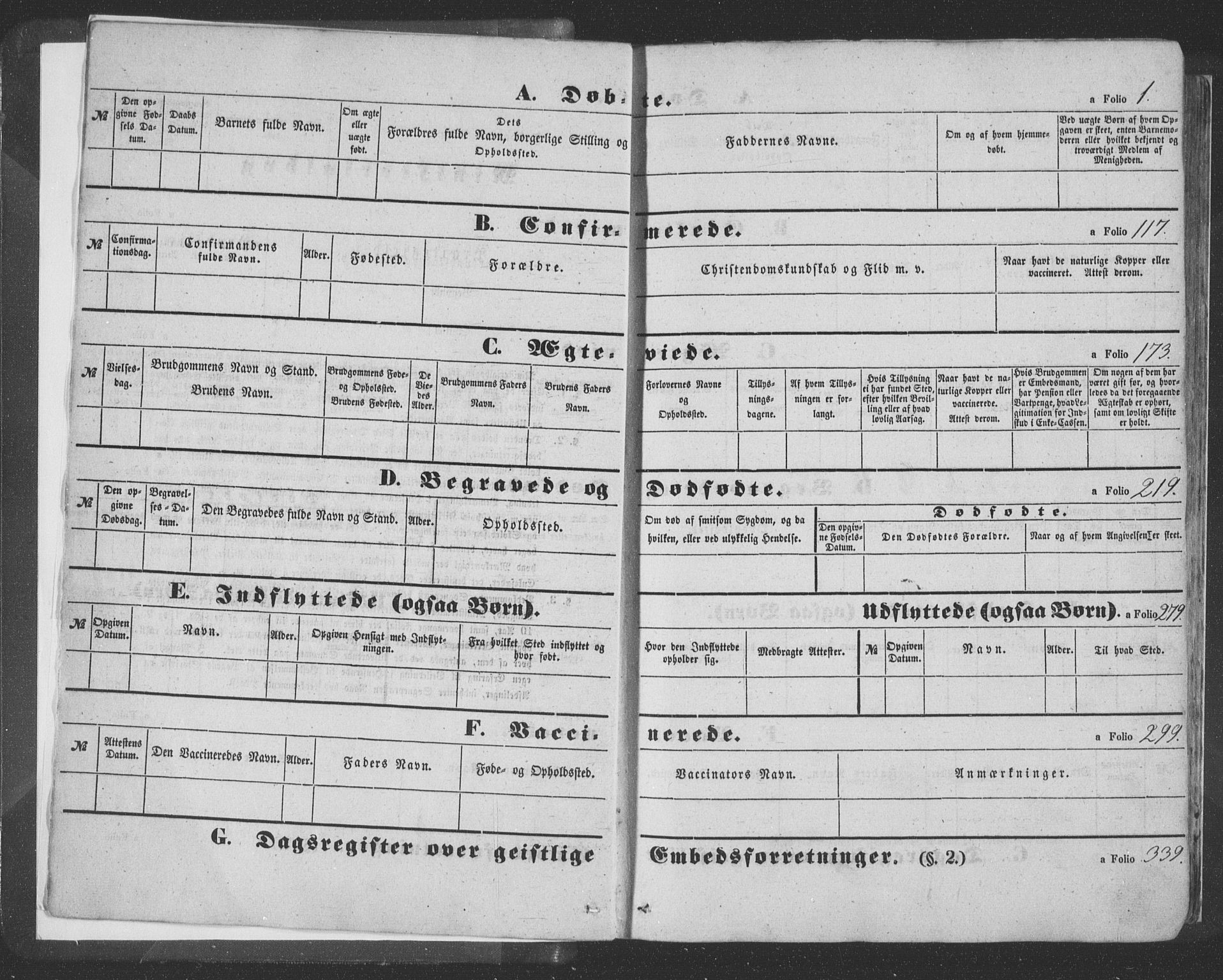 Hosanger sokneprestembete, SAB/A-75801/H/Haa: Parish register (official) no. A 8, 1849-1863