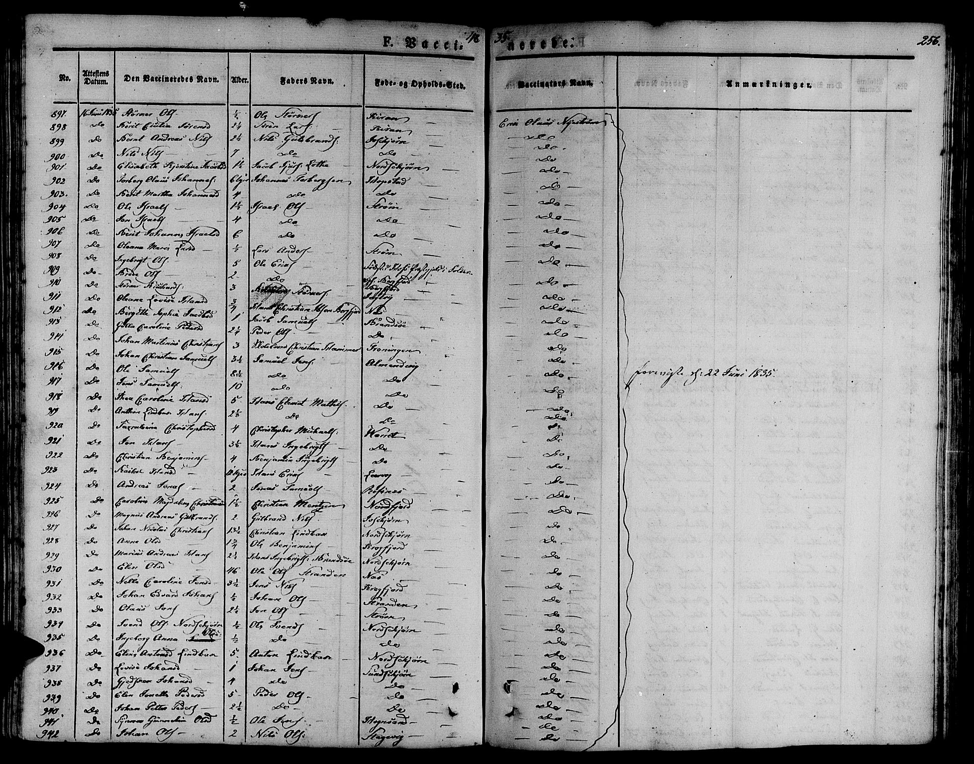 Ministerialprotokoller, klokkerbøker og fødselsregistre - Sør-Trøndelag, SAT/A-1456/657/L0703: Parish register (official) no. 657A04, 1831-1846, p. 256