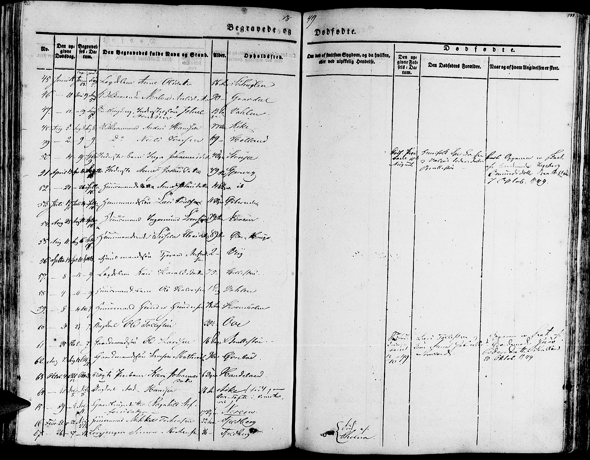 Fjelberg sokneprestembete, AV/SAB-A-75201/H/Haa: Parish register (official) no. A 6, 1835-1851, p. 333