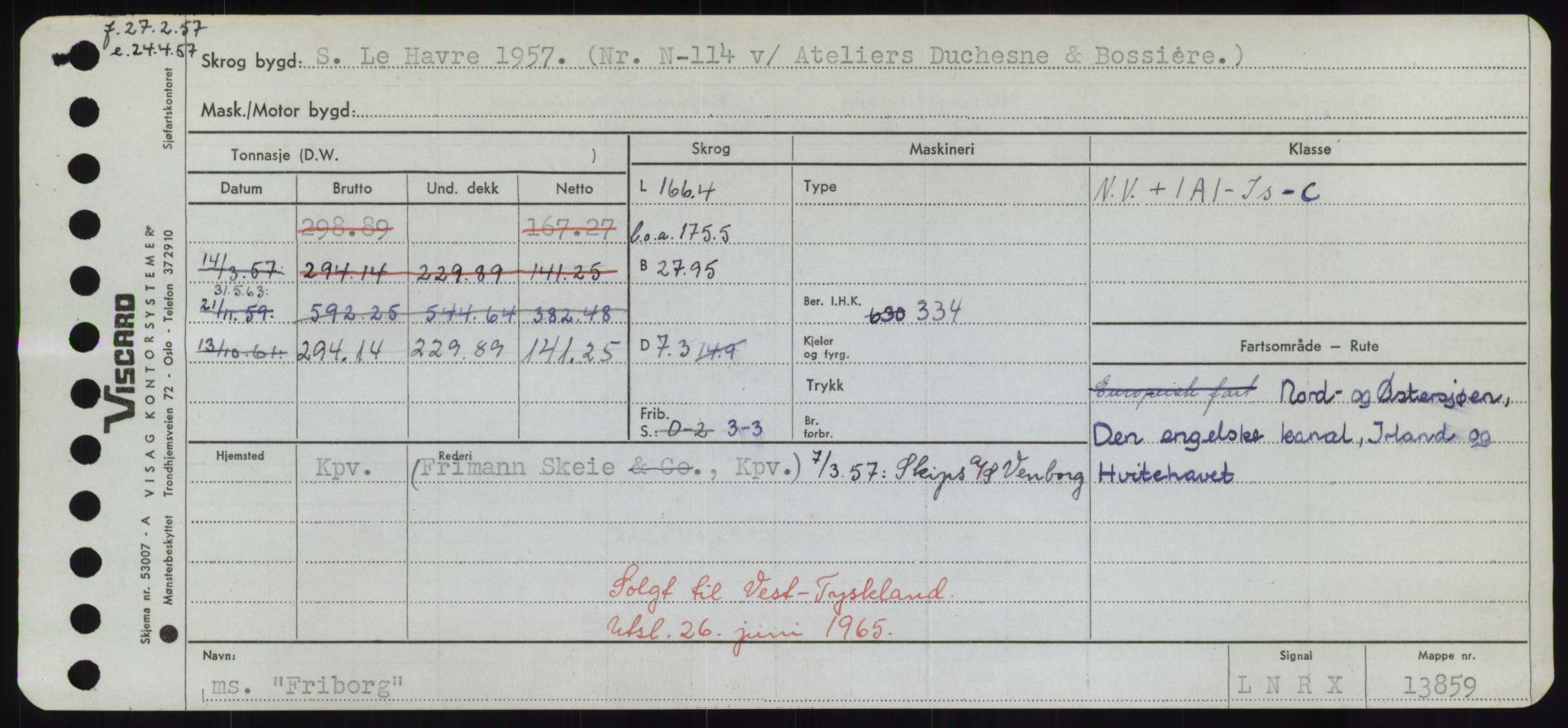 Sjøfartsdirektoratet med forløpere, Skipsmålingen, RA/S-1627/H/Hd/L0011: Fartøy, Fla-Får, p. 415