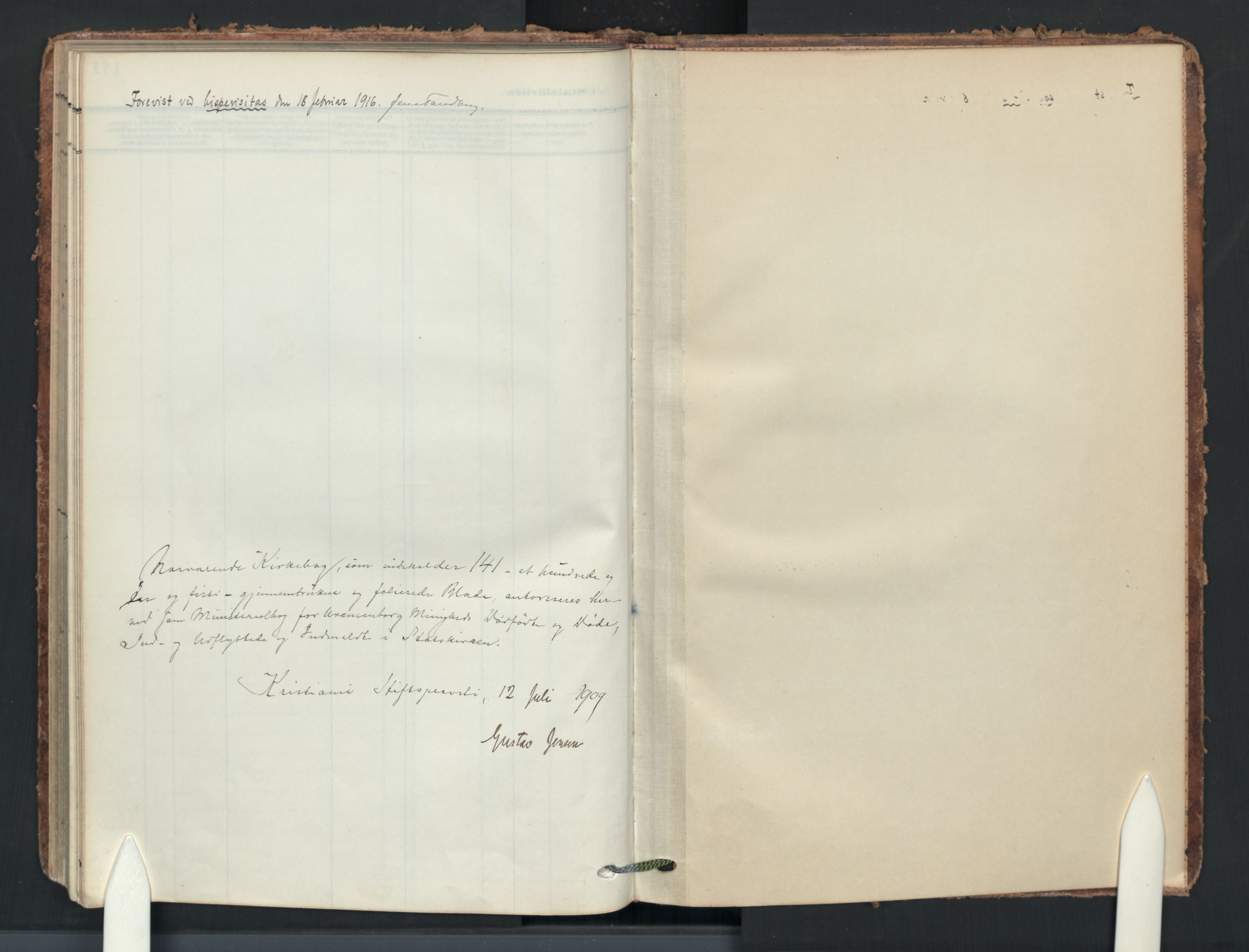 Uranienborg prestekontor Kirkebøker, AV/SAO-A-10877/F/Fa/L0011: Parish register (official) no. I 11, 1909-1926