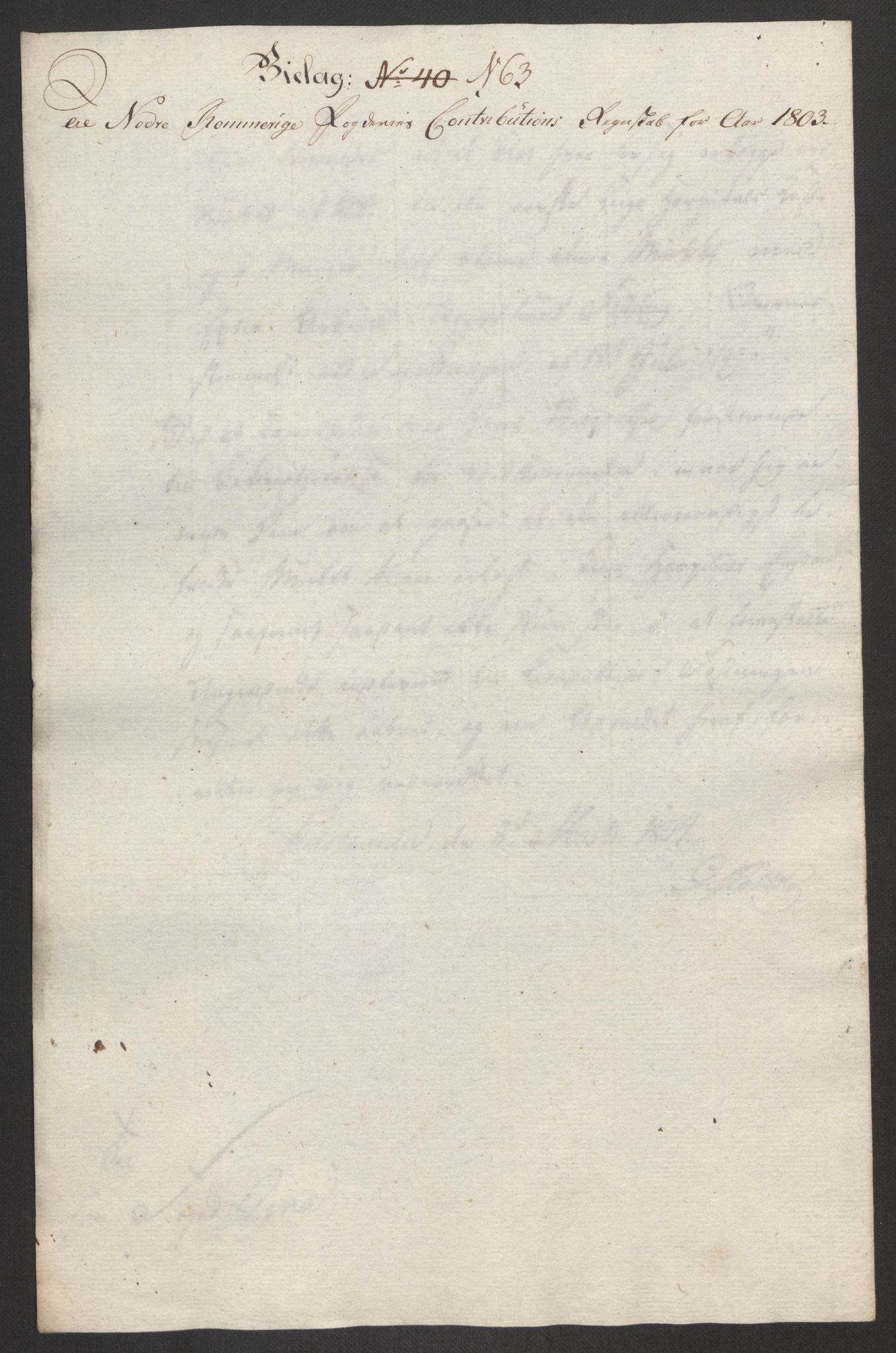 Rentekammeret inntil 1814, Reviderte regnskaper, Fogderegnskap, AV/RA-EA-4092/R11/L0679: Fogderegnskap Nedre Romerike, 1803, p. 192