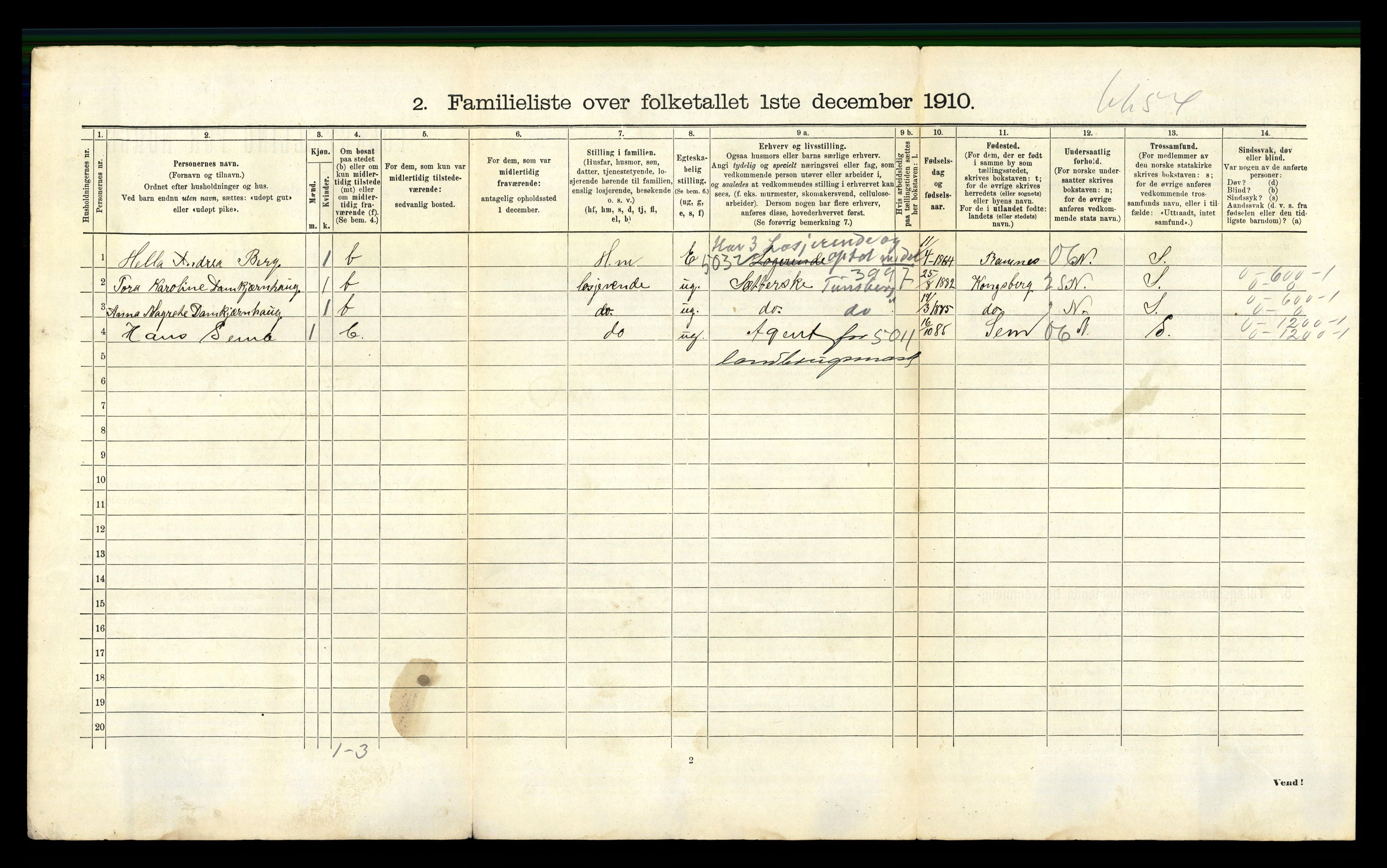 RA, 1910 census for Tønsberg, 1910, p. 4324