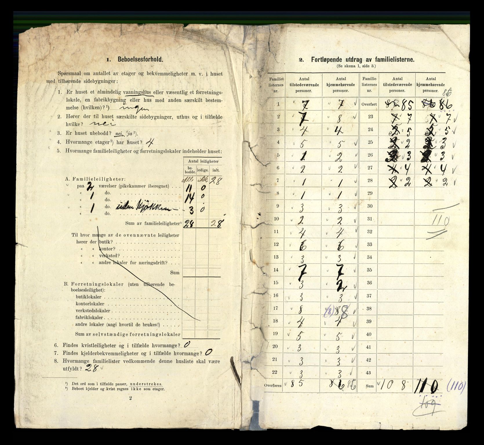 RA, 1910 census for Kristiania, 1910, p. 13252