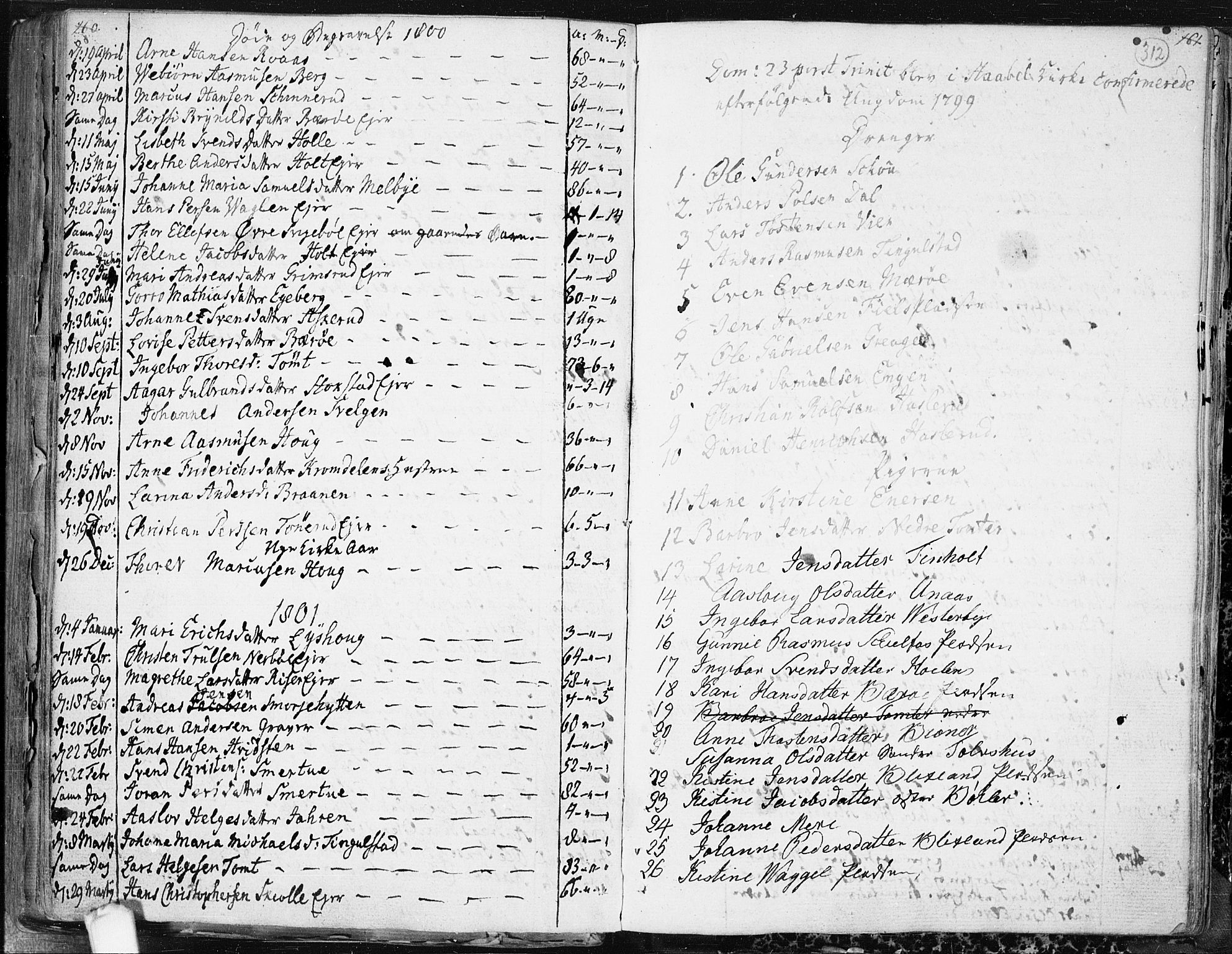 Hobøl prestekontor Kirkebøker, AV/SAO-A-2002/F/Fa/L0001: Parish register (official) no. I 1, 1733-1814, p. 312