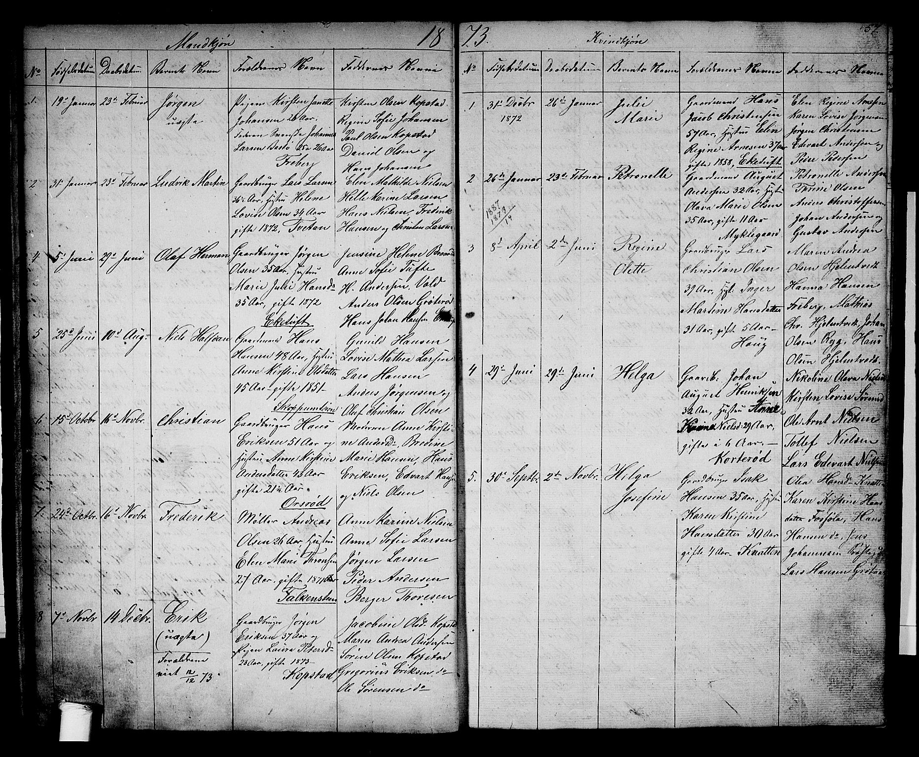 Borre kirkebøker, AV/SAKO-A-338/G/Gb/L0001: Parish register (copy) no. II 1, 1842-1877, p. 56-57