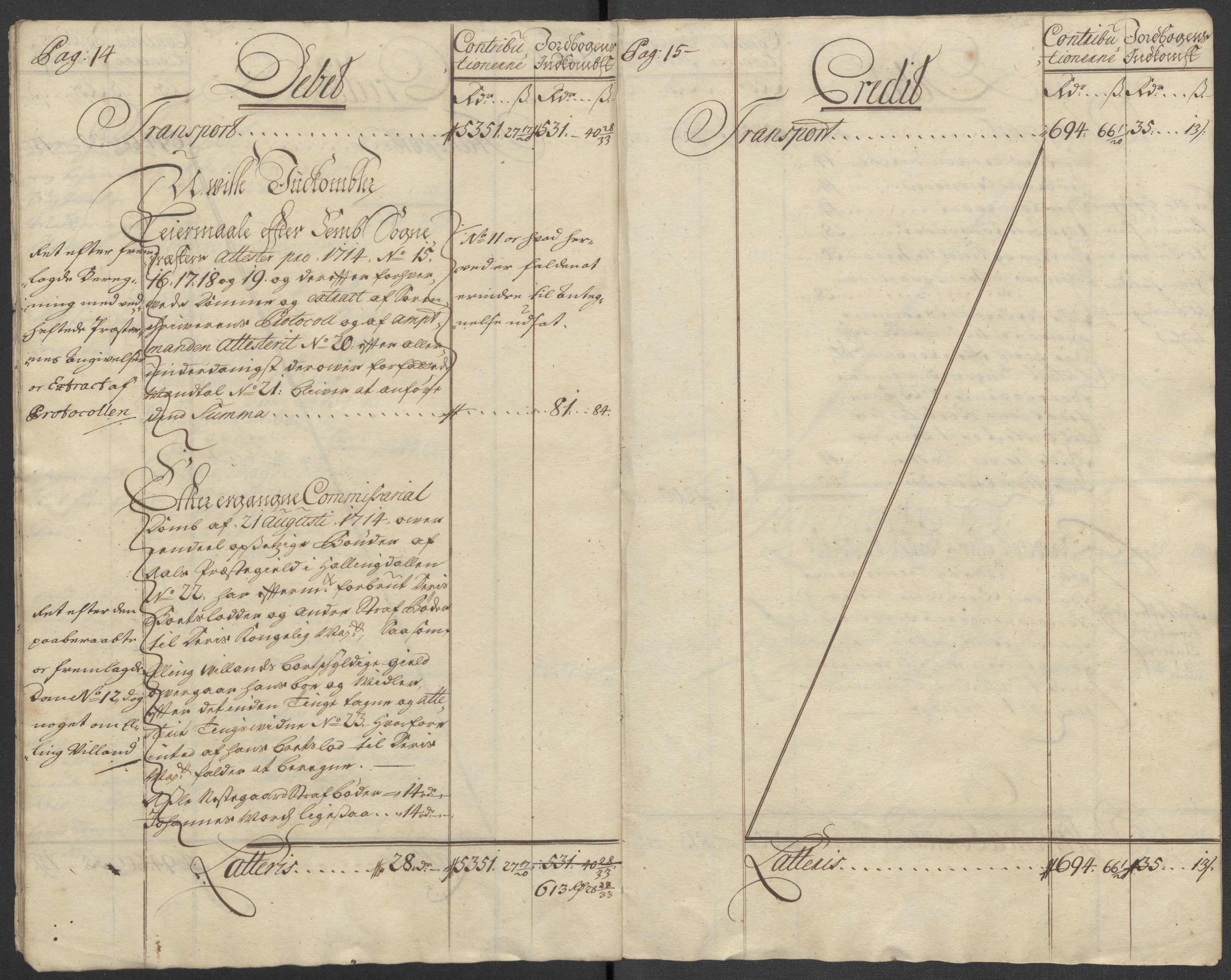 Rentekammeret inntil 1814, Reviderte regnskaper, Fogderegnskap, AV/RA-EA-4092/R23/L1471: Fogderegnskap Ringerike og Hallingdal, 1713-1714, p. 356