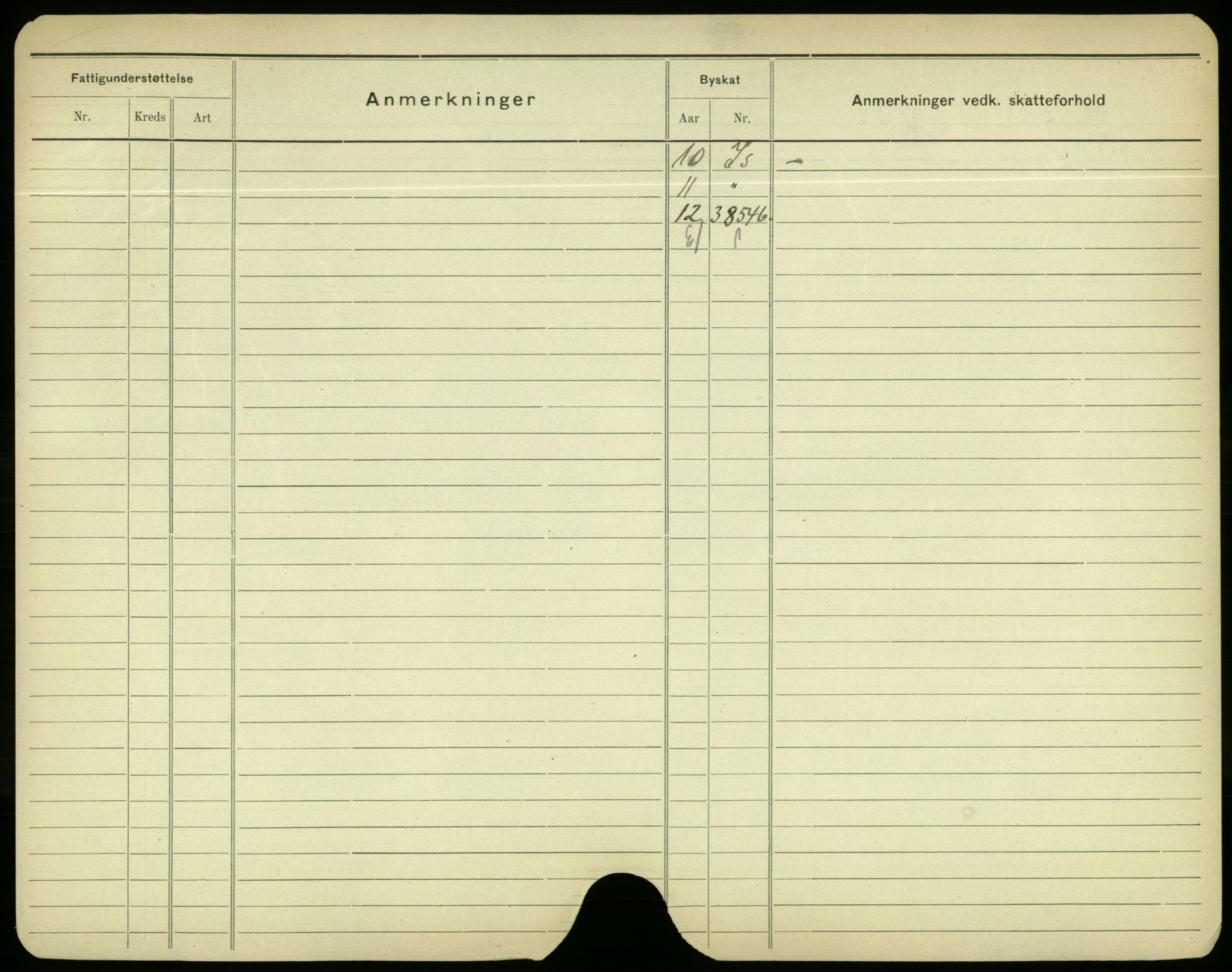 Oslo folkeregister, Registerkort, AV/SAO-A-11715/F/Fa/Fac/L0004: Menn, 1906-1914, p. 116b