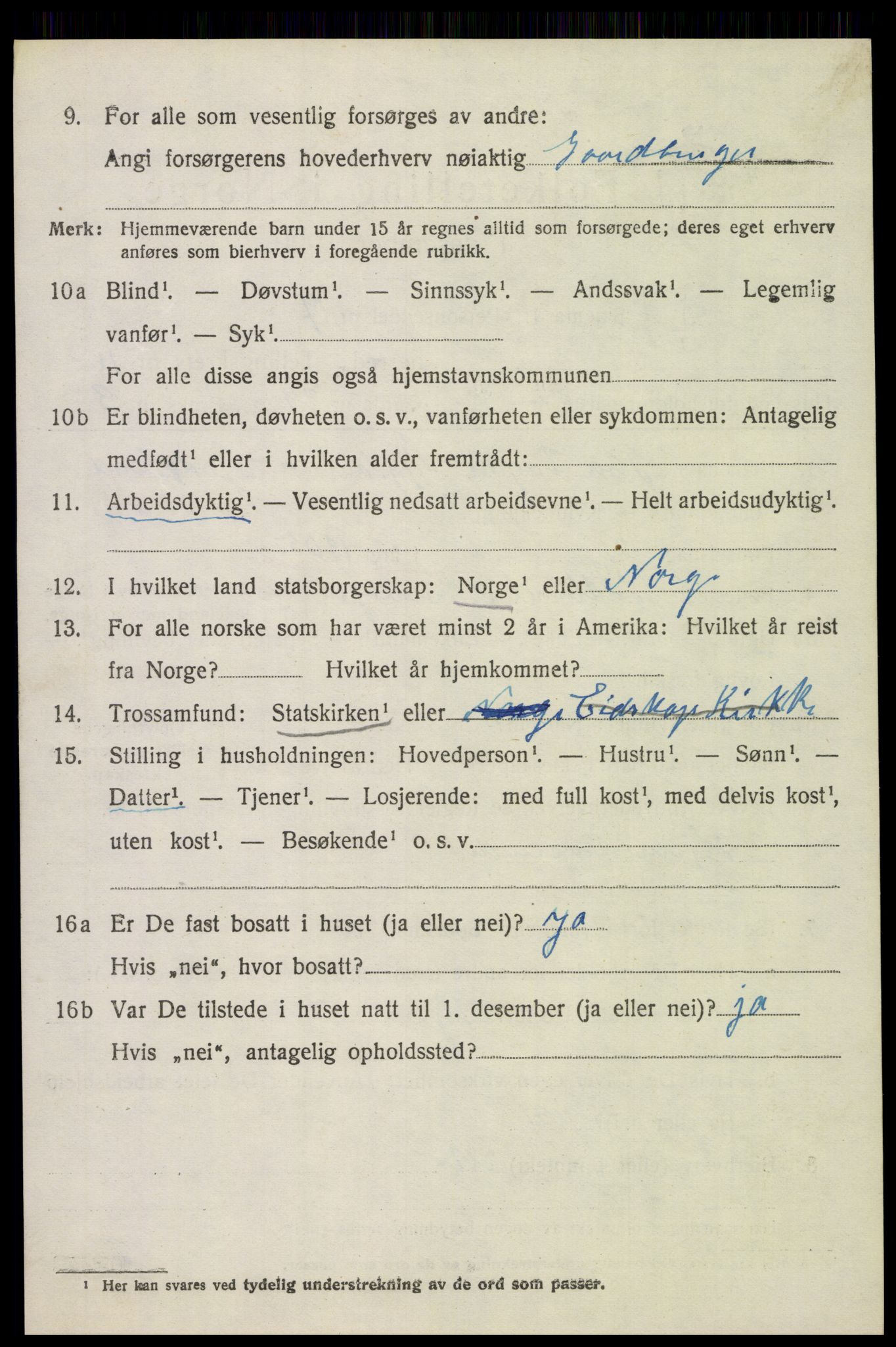 SAH, 1920 census for Eidskog, 1920, p. 11718