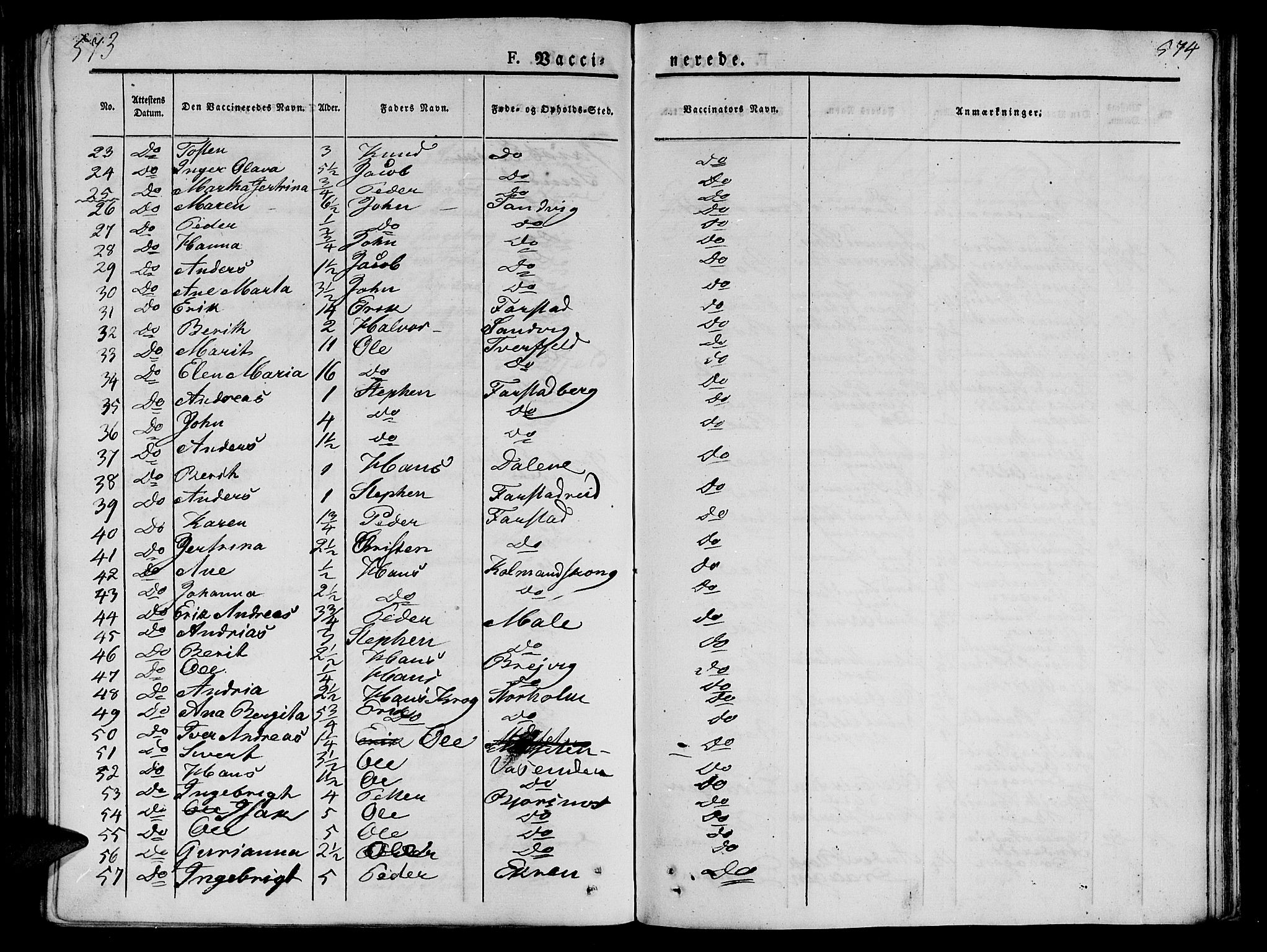 Ministerialprotokoller, klokkerbøker og fødselsregistre - Møre og Romsdal, AV/SAT-A-1454/566/L0765: Parish register (official) no. 566A04, 1829-1841, p. 573-574