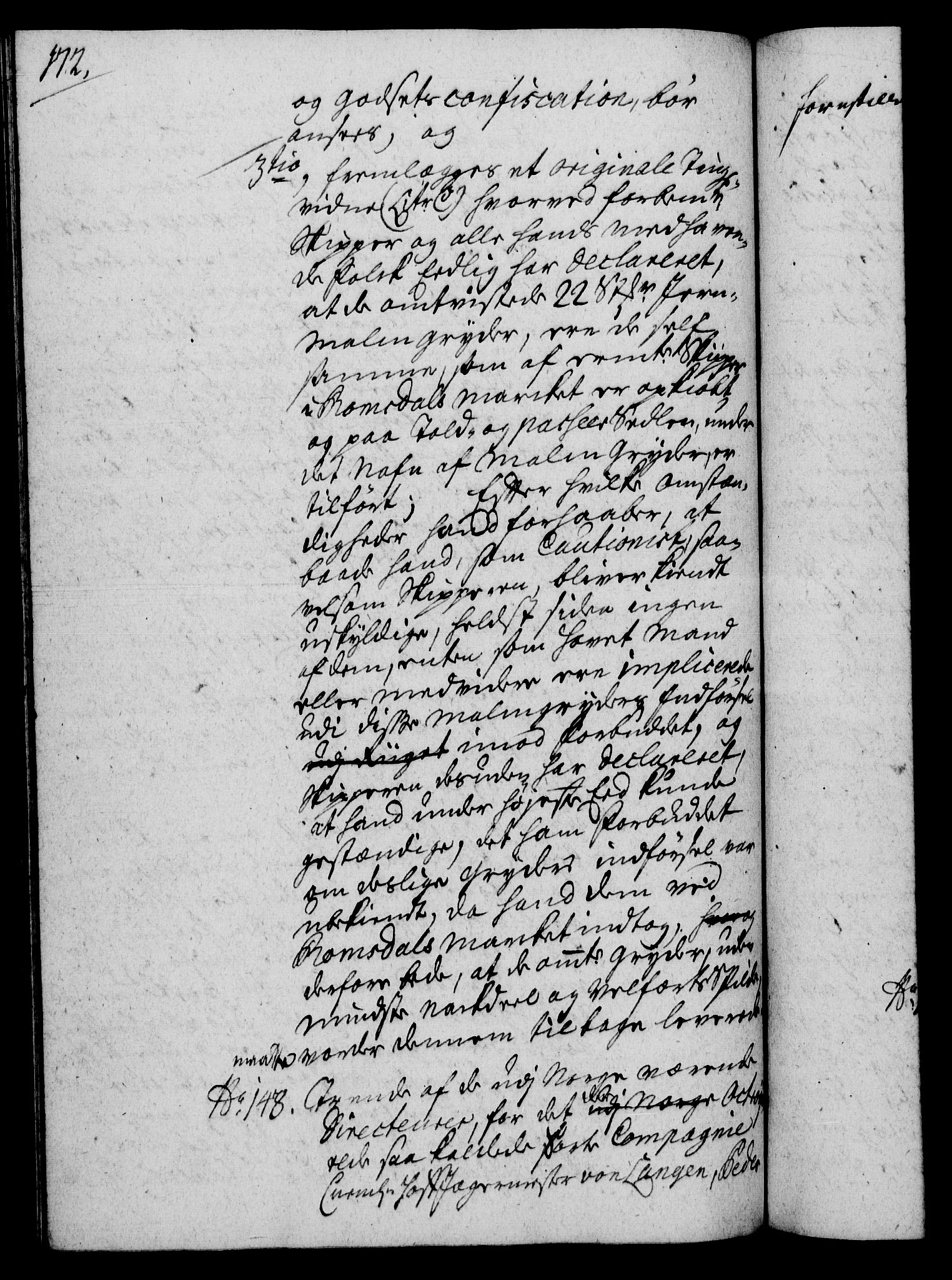 Rentekammeret, Kammerkanselliet, RA/EA-3111/G/Gh/Gha/L0023: Norsk ekstraktmemorialprotokoll (merket RK 53.68), 1741-1742, p. 172