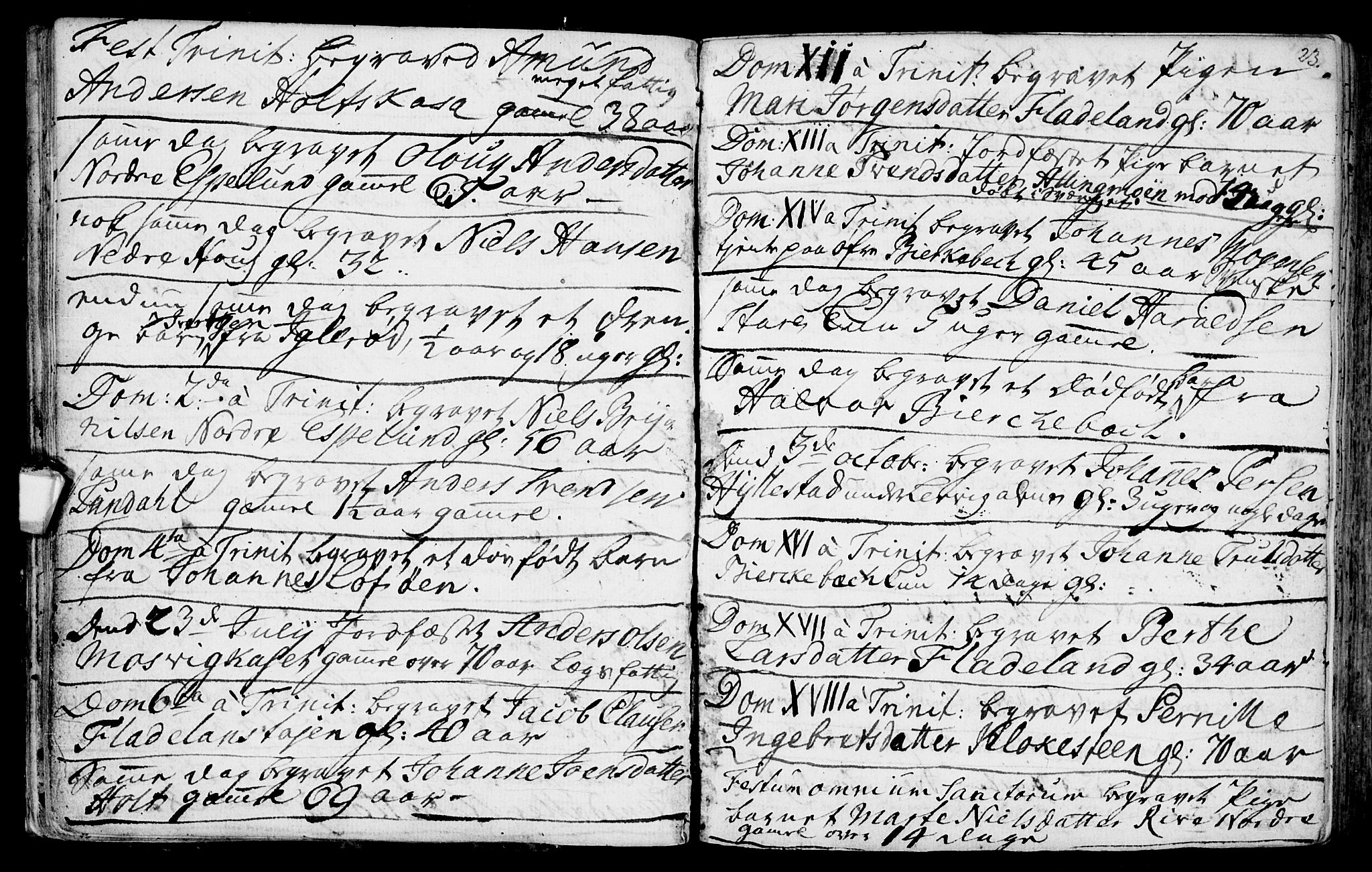 Aremark prestekontor Kirkebøker, AV/SAO-A-10899/F/Fa/L0003: Parish register (official) no. I 3, 1745-1795, p. 23