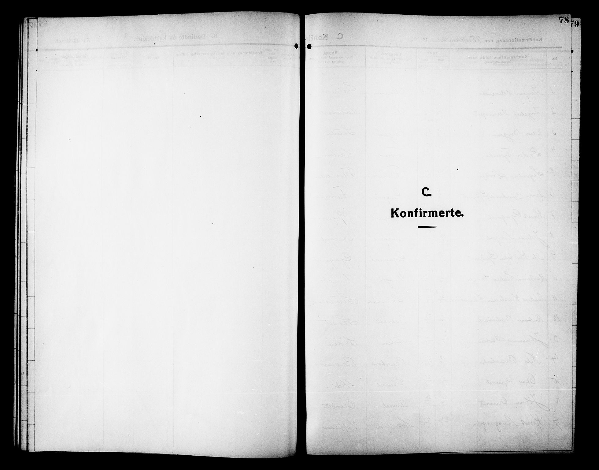 Ministerialprotokoller, klokkerbøker og fødselsregistre - Møre og Romsdal, SAT/A-1454/586/L0993: Parish register (copy) no. 586C04, 1910-1918, p. 78
