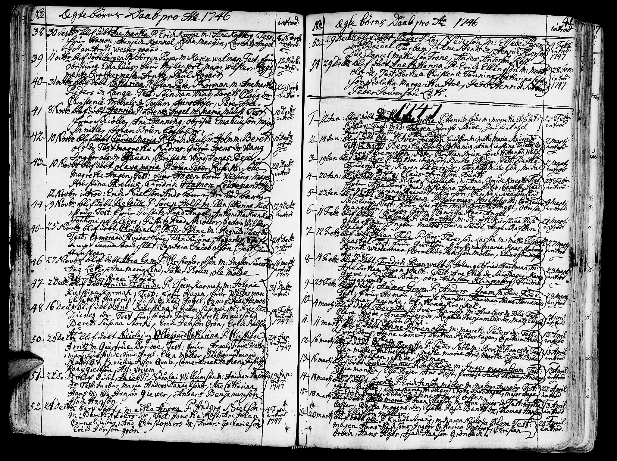 Ministerialprotokoller, klokkerbøker og fødselsregistre - Sør-Trøndelag, AV/SAT-A-1456/602/L0103: Parish register (official) no. 602A01, 1732-1774, p. 41