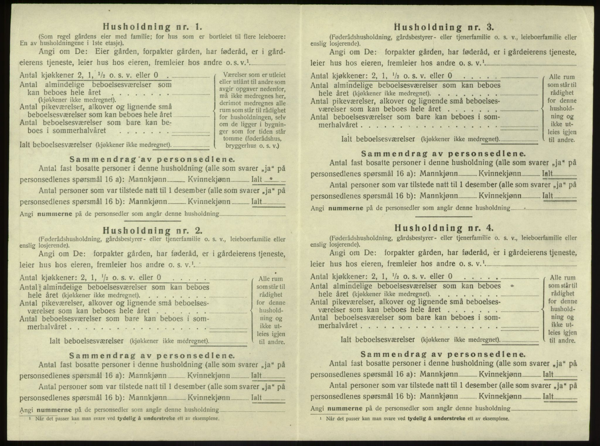 SAB, 1920 census for Førde, 1920, p. 893