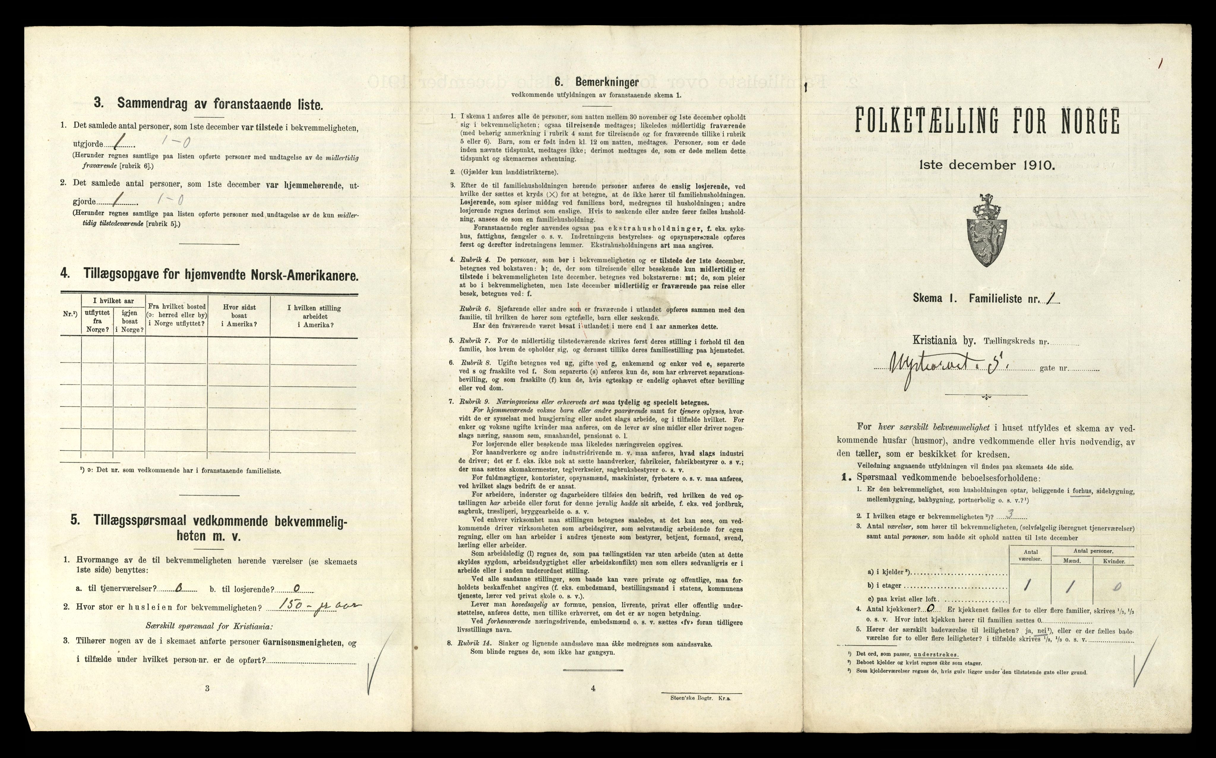 RA, 1910 census for Kristiania, 1910, p. 72213