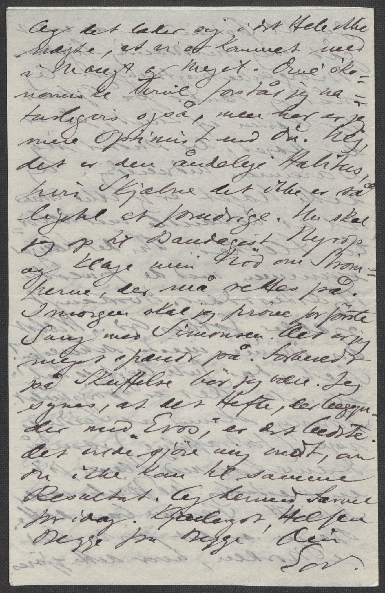 Beyer, Frants, AV/RA-PA-0132/F/L0001: Brev fra Edvard Grieg til Frantz Beyer og "En del optegnelser som kan tjene til kommentar til brevene" av Marie Beyer, 1872-1907, p. 622