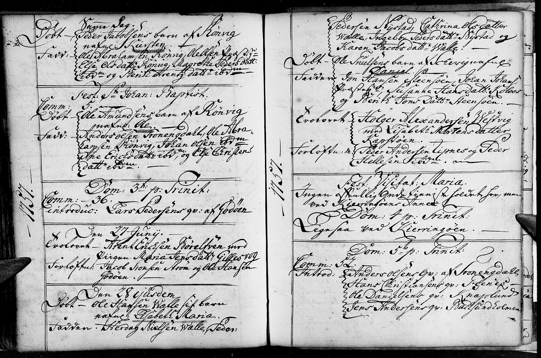 Ministerialprotokoller, klokkerbøker og fødselsregistre - Nordland, AV/SAT-A-1459/801/L0002: Parish register (official) no. 801A02, 1744-1761