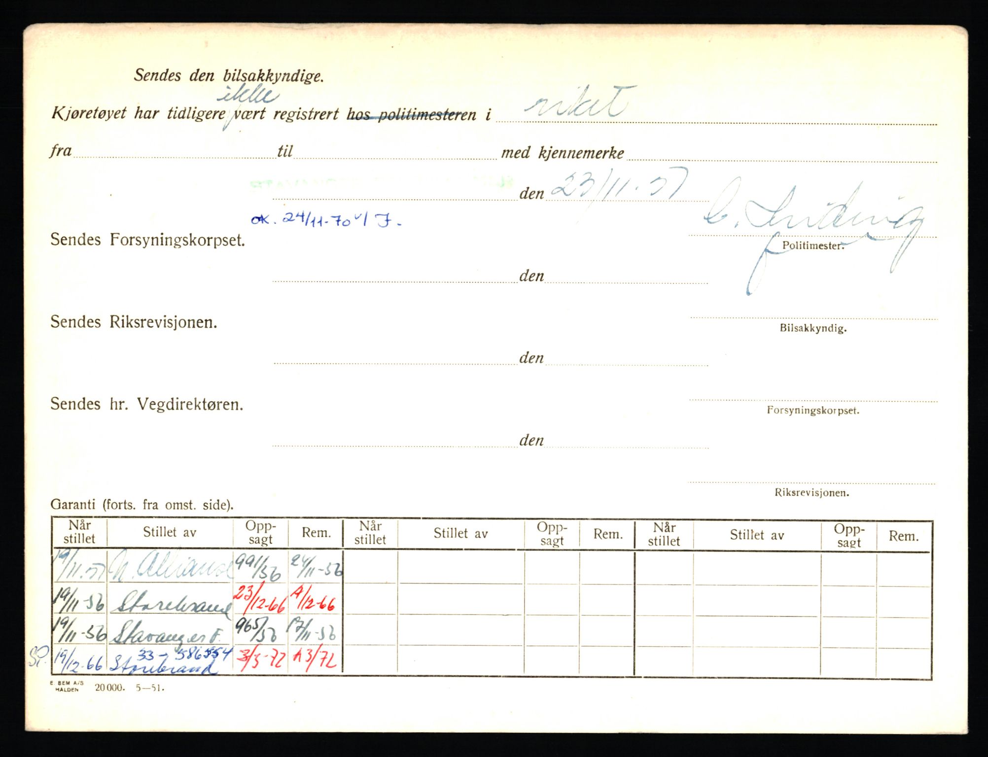 Stavanger trafikkstasjon, AV/SAST-A-101942/0/F/L0009: L-3000 - L-3349, 1930-1971, p. 656