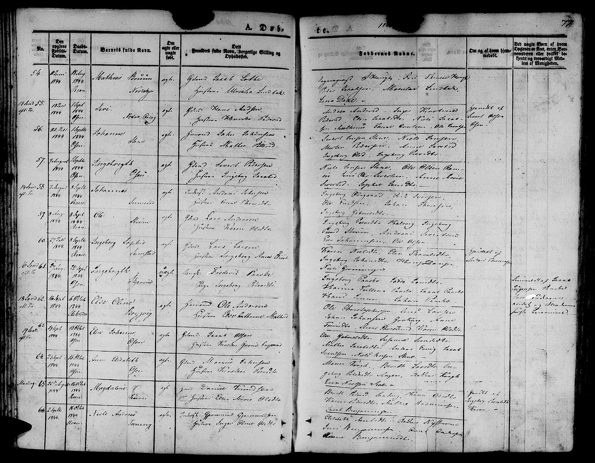 Ministerialprotokoller, klokkerbøker og fødselsregistre - Sør-Trøndelag, AV/SAT-A-1456/657/L0703: Parish register (official) no. 657A04, 1831-1846, p. 77