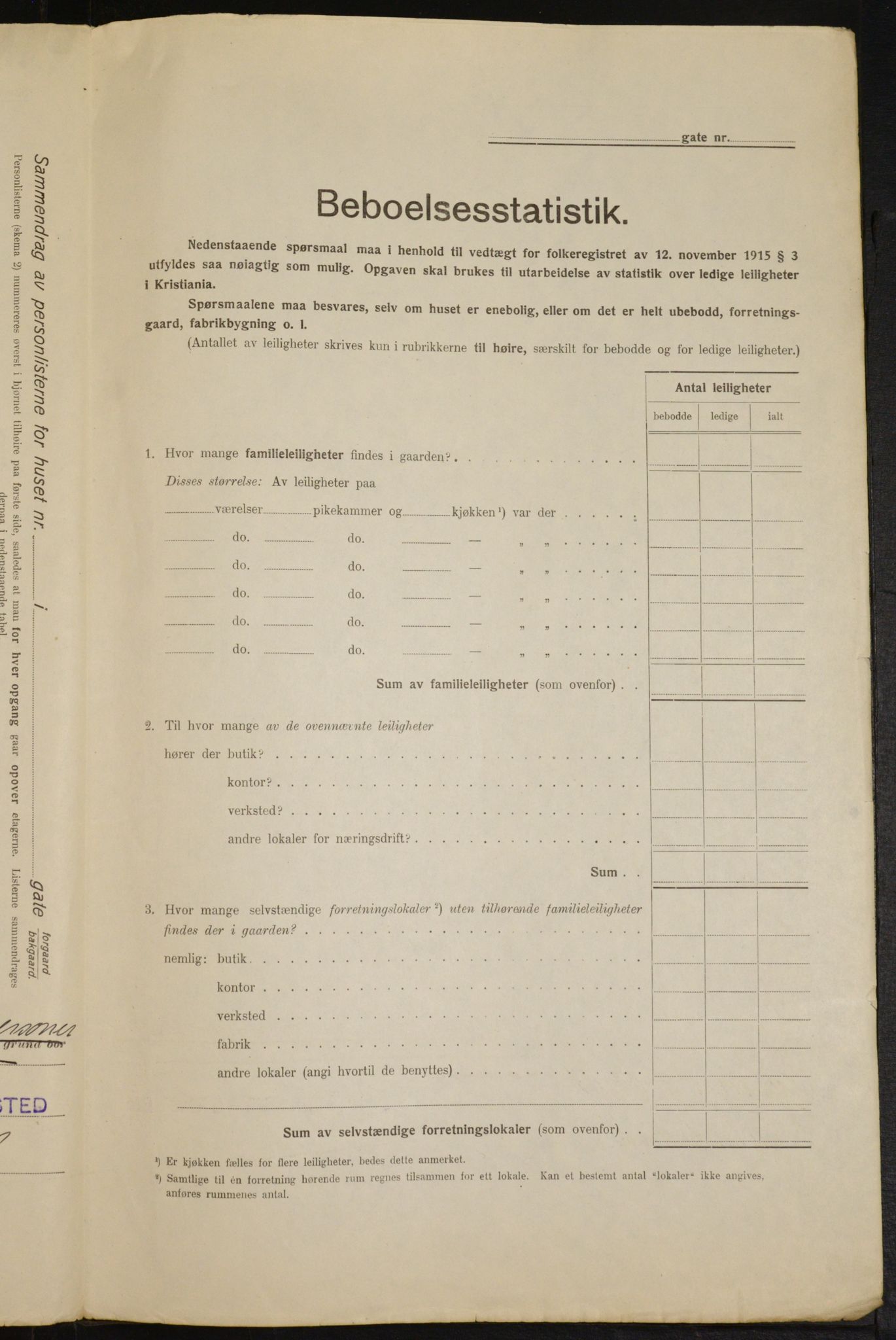 OBA, Municipal Census 1916 for Kristiania, 1916, p. 75790