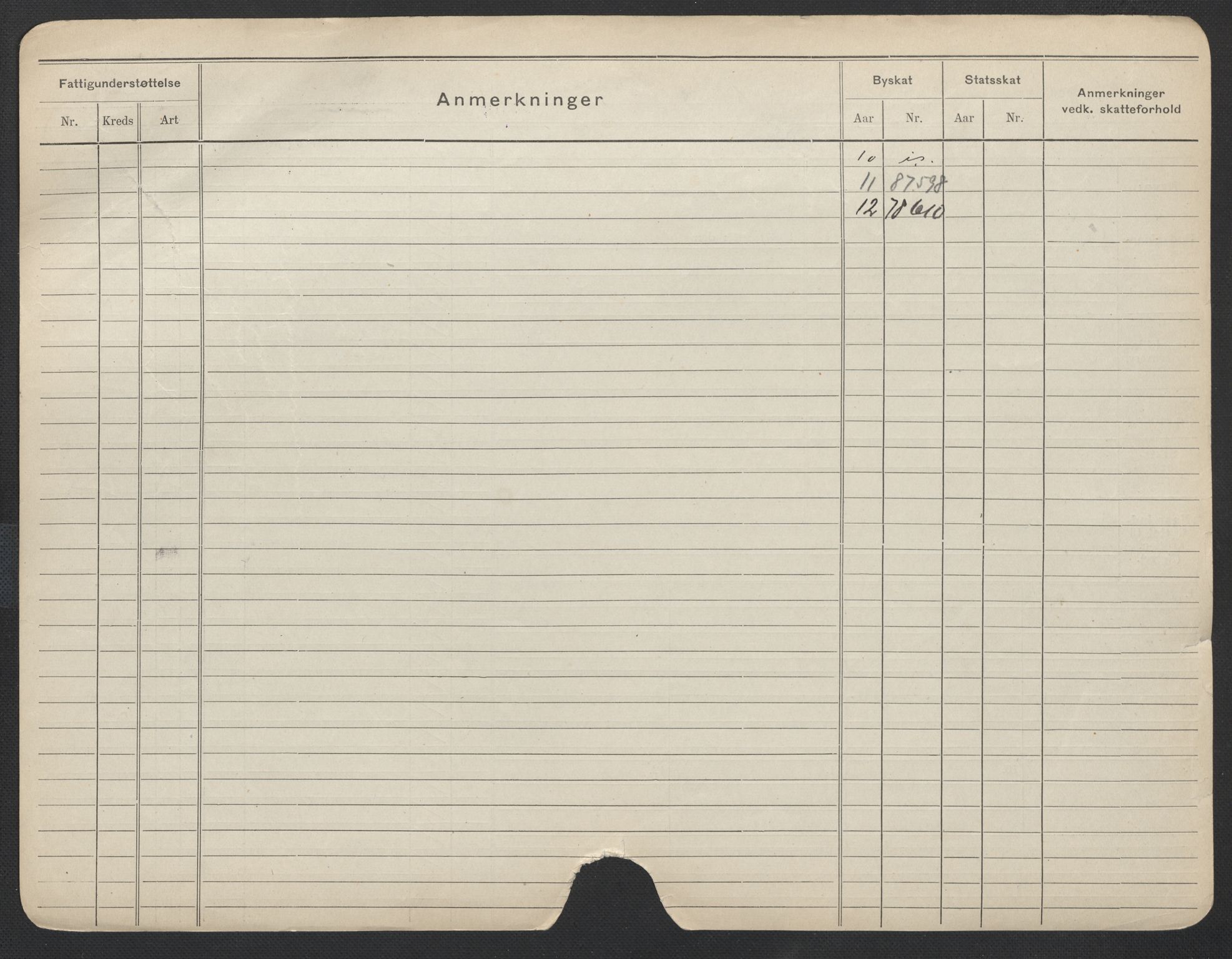 Oslo folkeregister, Registerkort, SAO/A-11715/F/Fa/Fac/L0011: Menn, 1906-1914, p. 625b