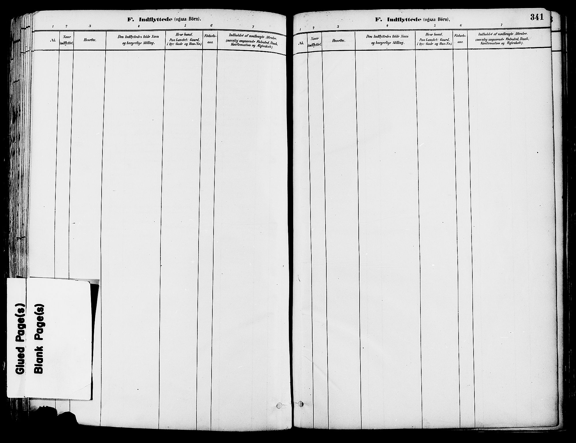 Grue prestekontor, SAH/PREST-036/H/Ha/Haa/L0012: Parish register (official) no. 12, 1881-1897, p. 341