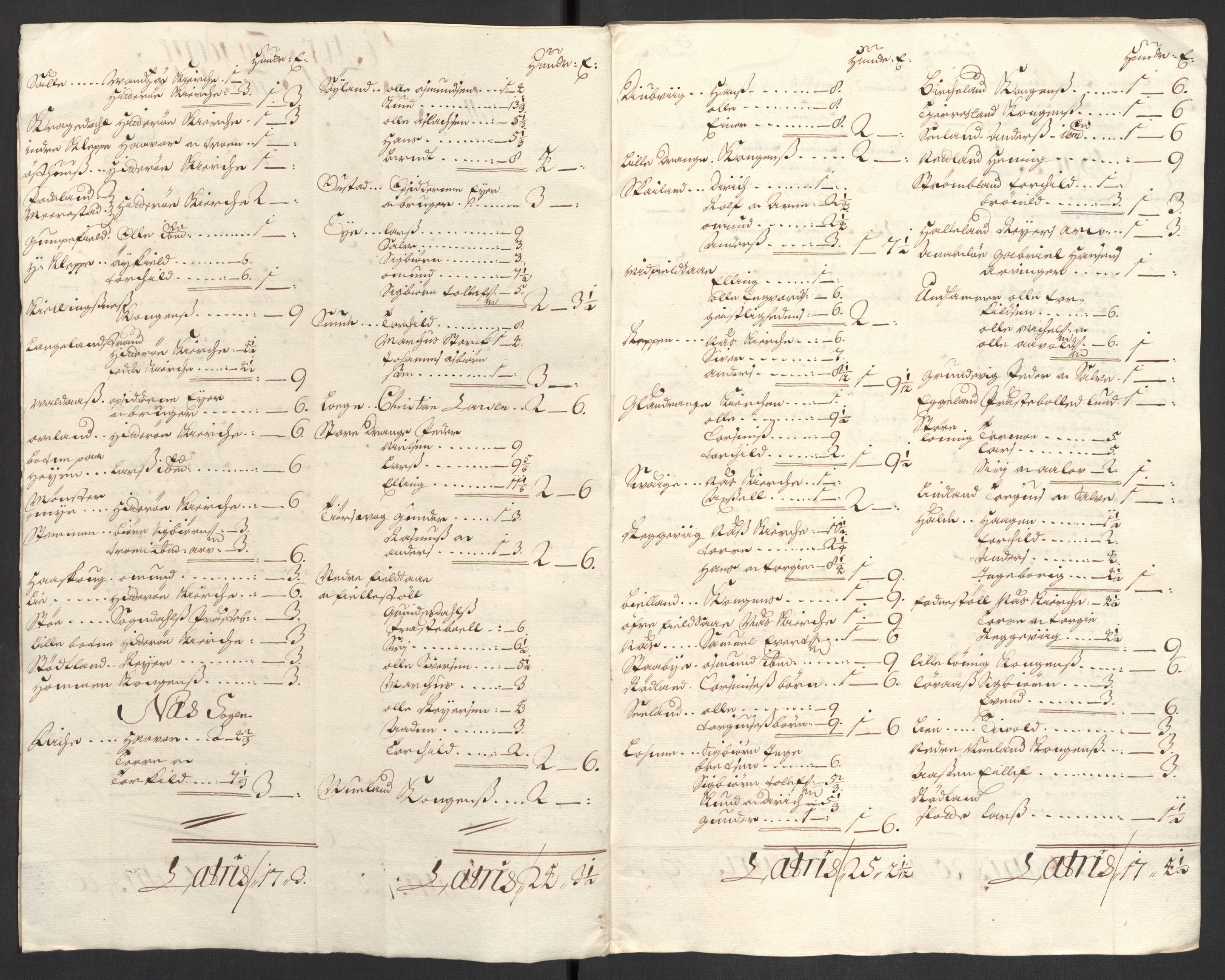 Rentekammeret inntil 1814, Reviderte regnskaper, Fogderegnskap, RA/EA-4092/R43/L2547: Fogderegnskap Lista og Mandal, 1698-1699, p. 84