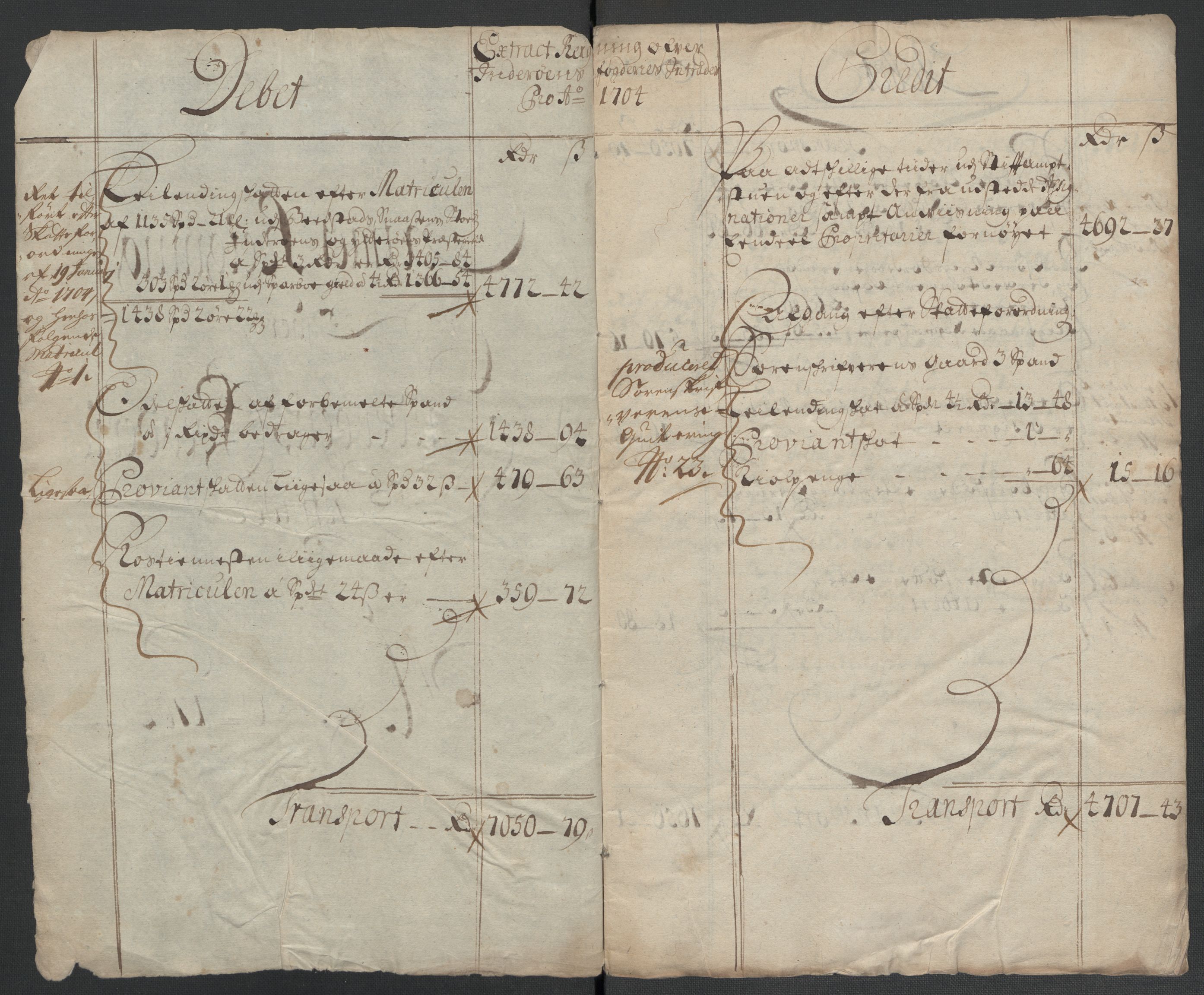 Rentekammeret inntil 1814, Reviderte regnskaper, Fogderegnskap, AV/RA-EA-4092/R63/L4313: Fogderegnskap Inderøy, 1703-1704, p. 316