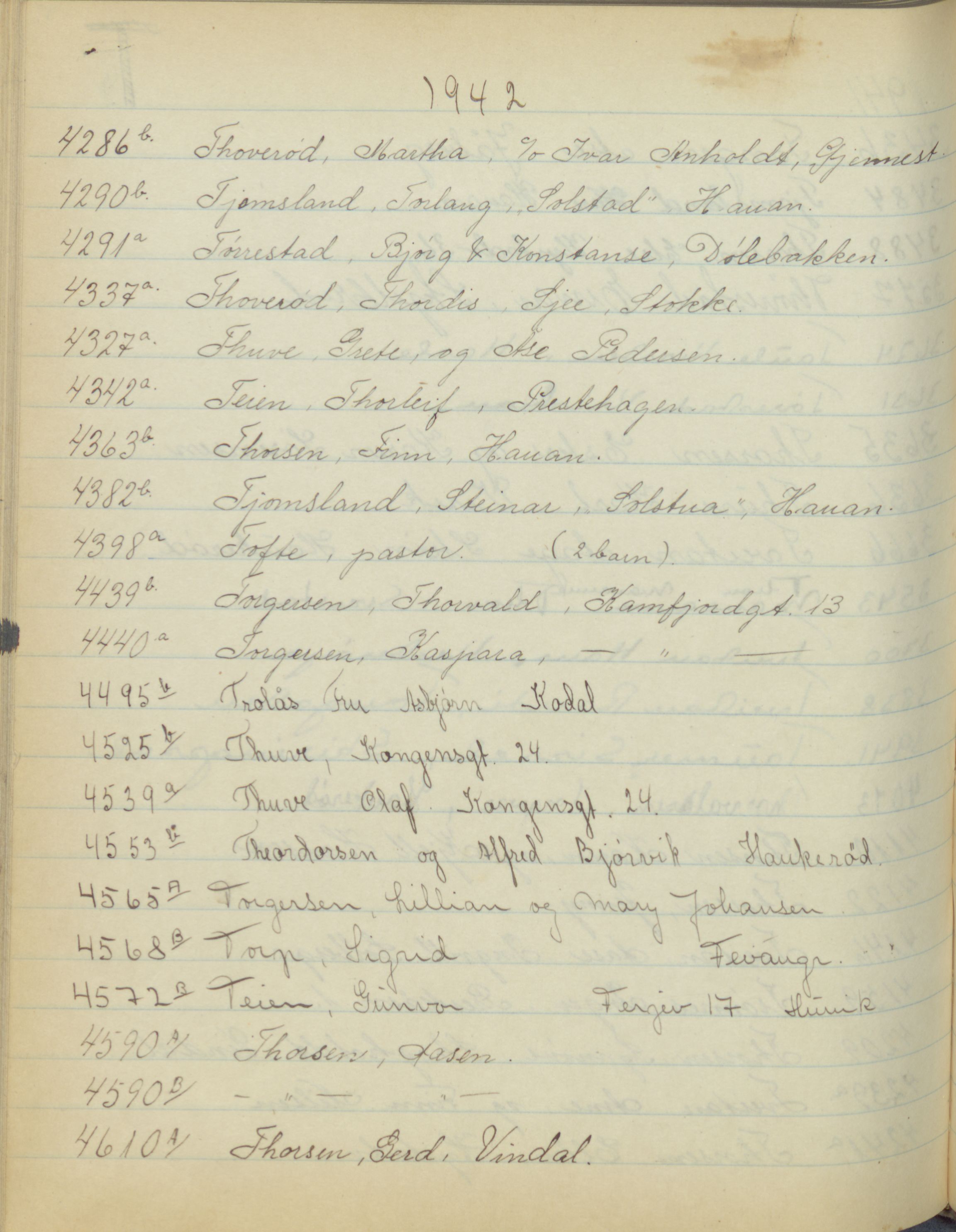 Pa 1494 - Jørgensen, Antonius. Fotograf, VEMU/A-2760/F/Fb, 1927-1984, p. 4142