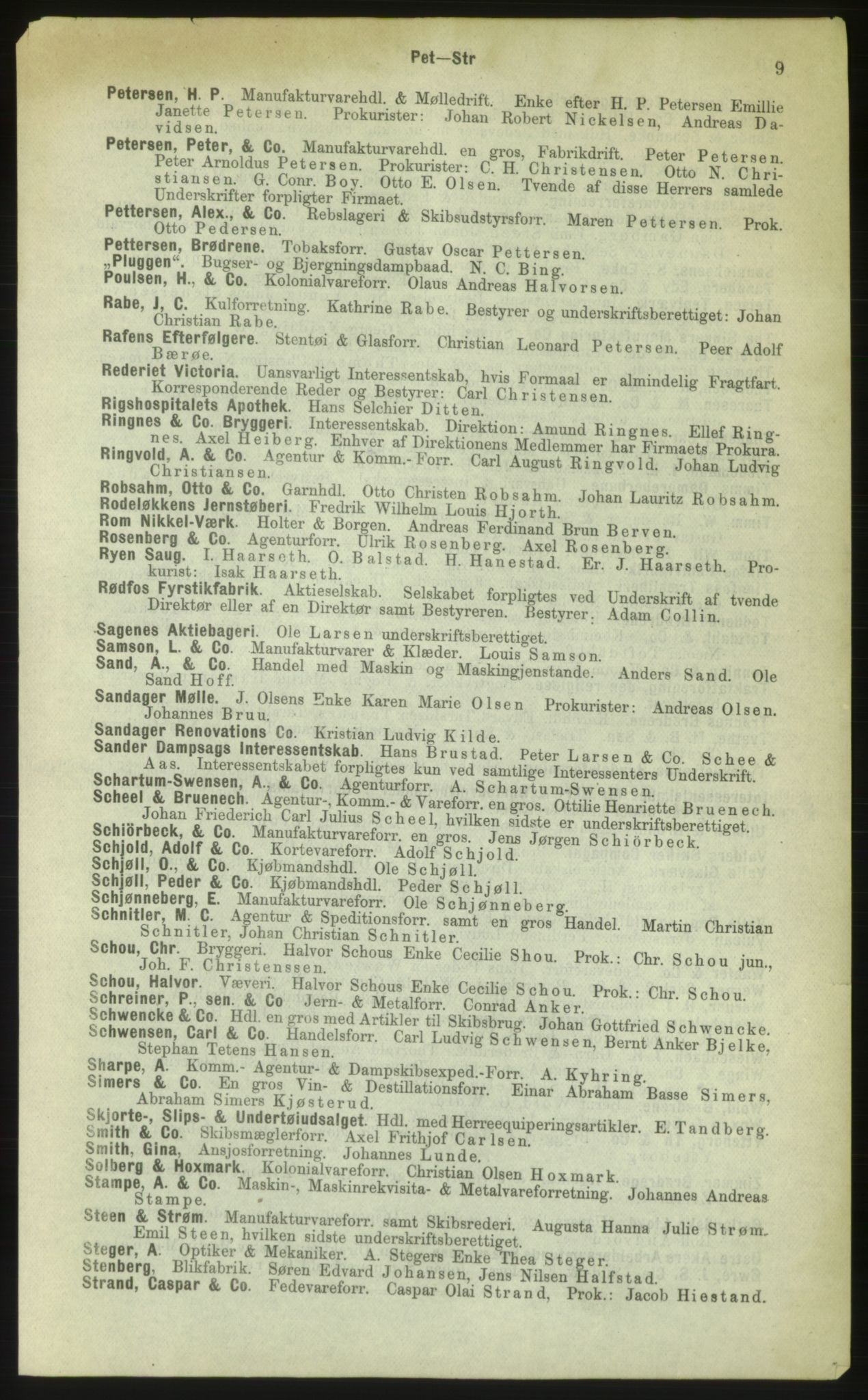 Kristiania/Oslo adressebok, PUBL/-, 1883, p. 9