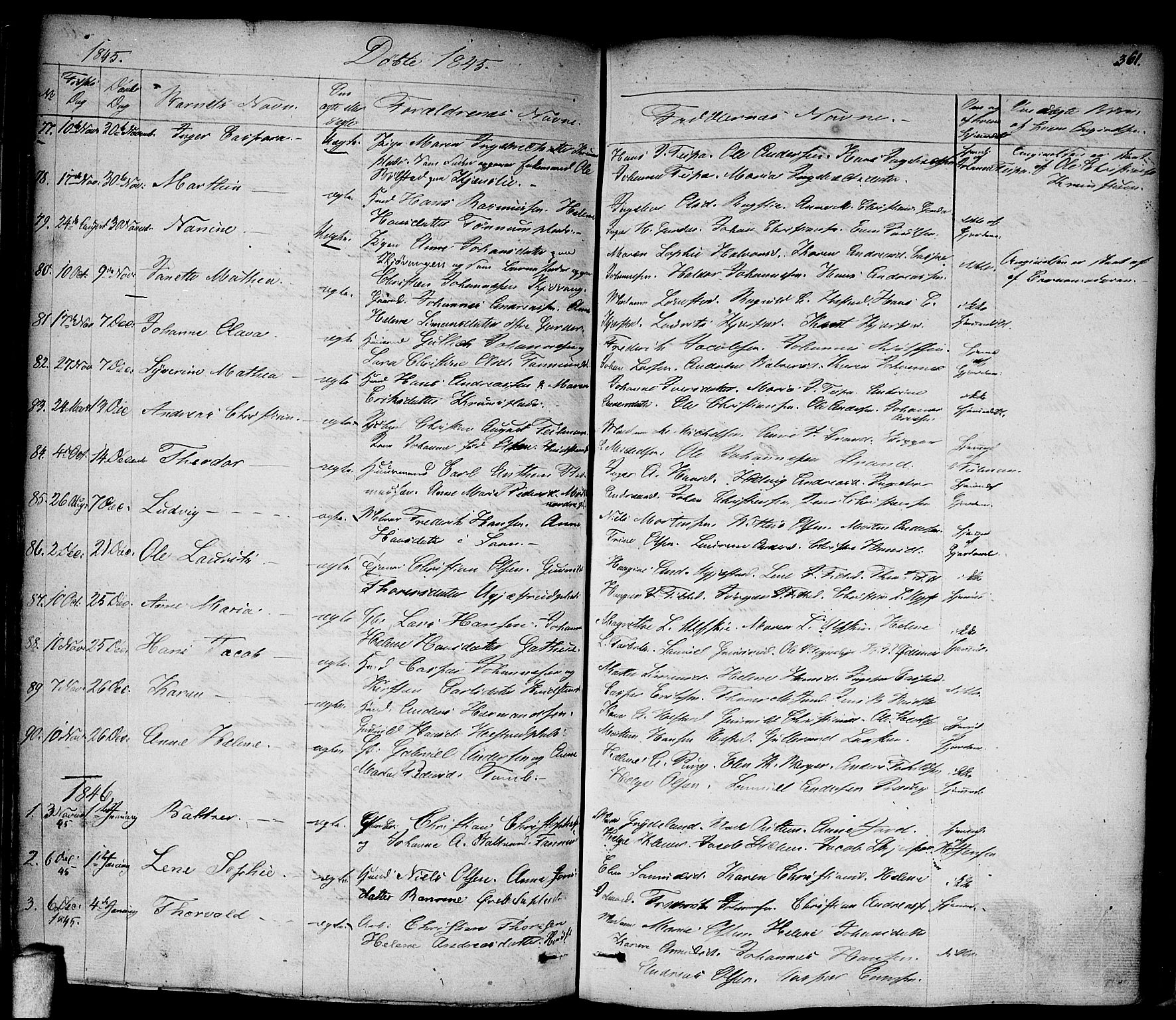 Vestby prestekontor Kirkebøker, AV/SAO-A-10893/F/Fa/L0006: Parish register (official) no. I 6, 1827-1849, p. 361