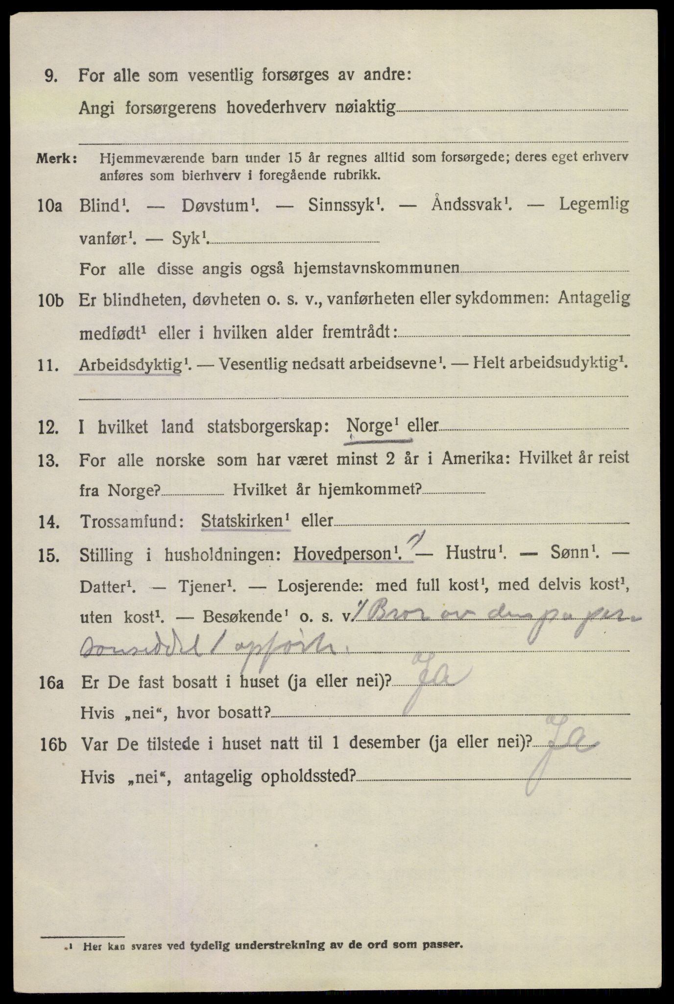 SAKO, 1920 census for Hedrum, 1920, p. 8058