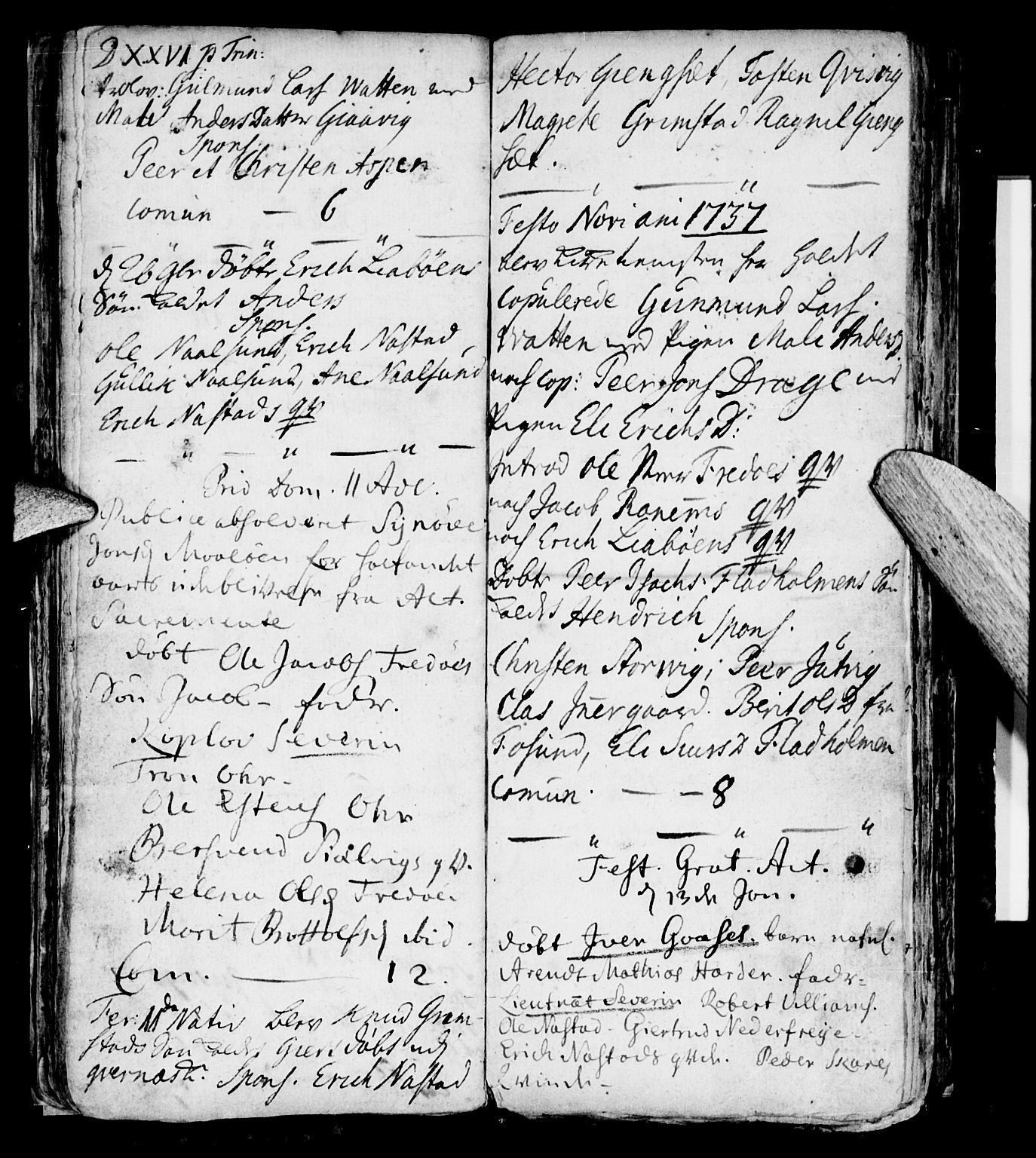 Ministerialprotokoller, klokkerbøker og fødselsregistre - Møre og Romsdal, AV/SAT-A-1454/573/L0871: Parish register (official) no. 573A01, 1732-1754