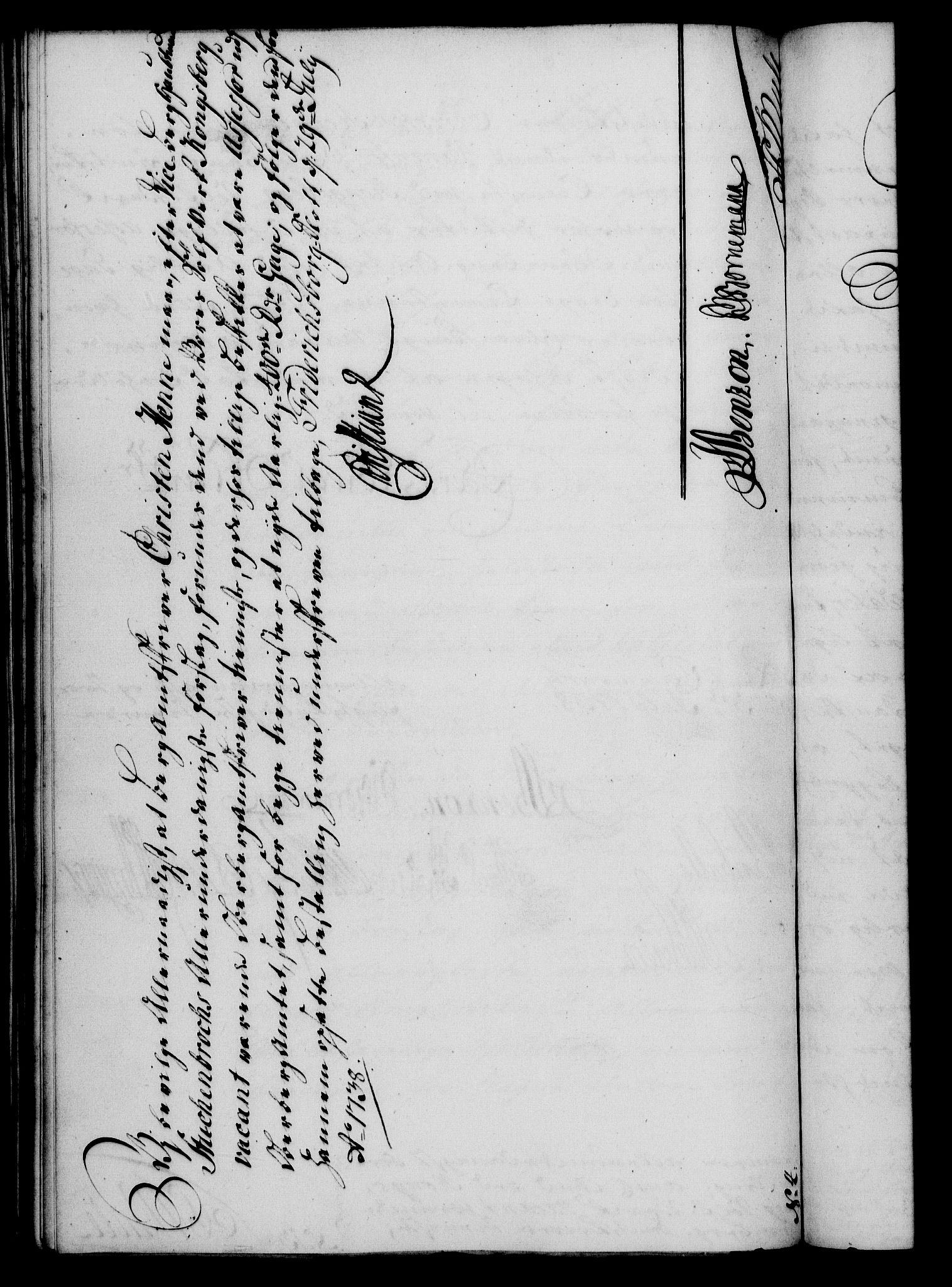Rentekammeret, Kammerkanselliet, RA/EA-3111/G/Gf/Gfa/L0021: Norsk relasjons- og resolusjonsprotokoll (merket RK 52.21), 1738, p. 309