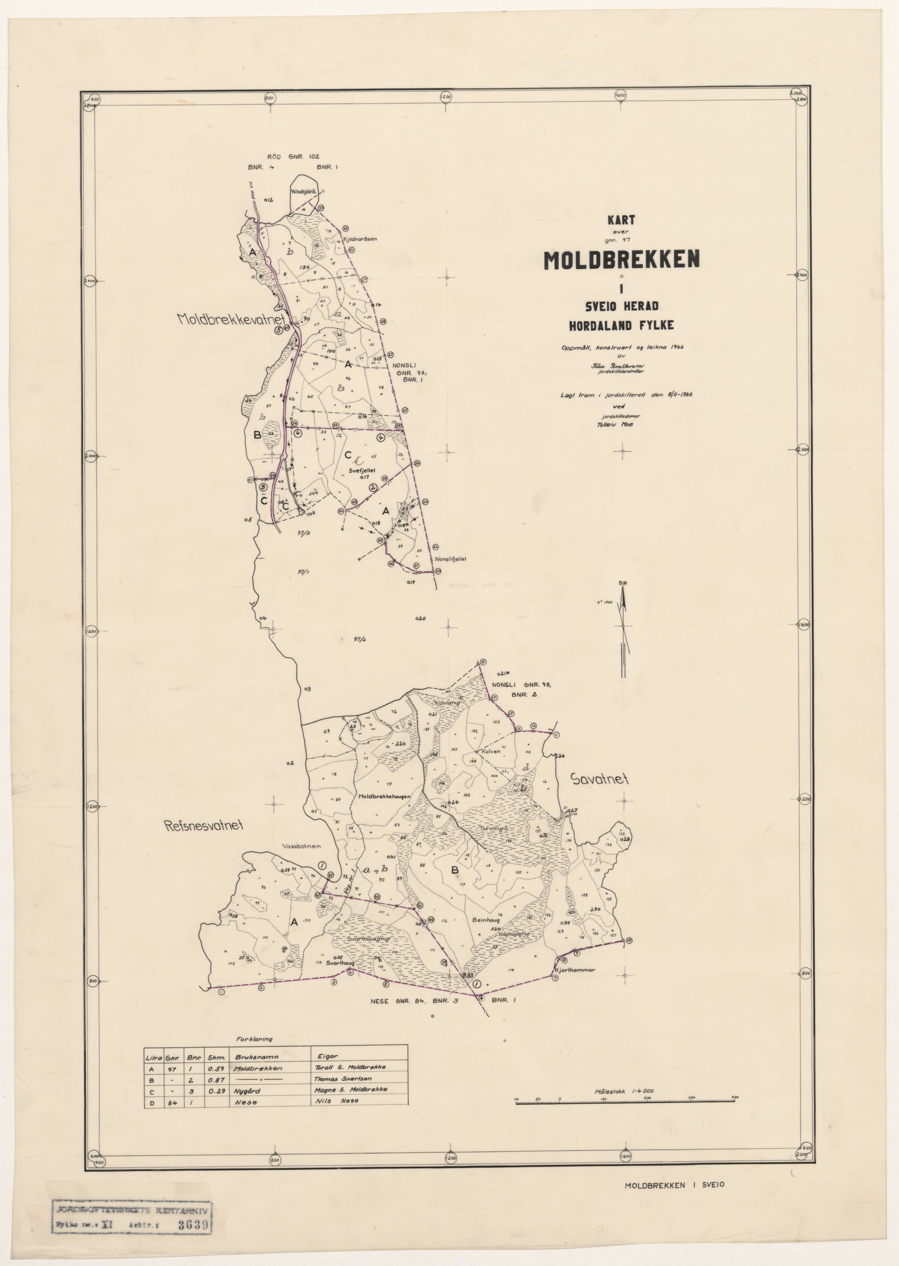 Jordskifteverkets kartarkiv, RA/S-3929/T, 1859-1988, p. 4173