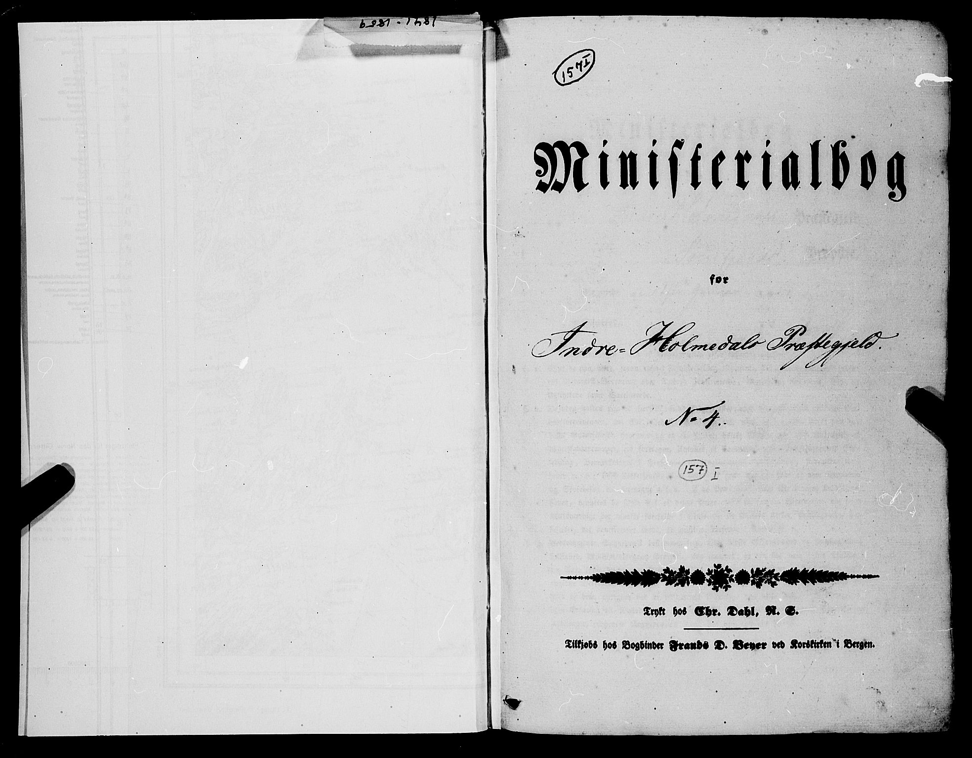 Gaular sokneprestembete, SAB/A-80001/H/Haa: Parish register (official) no. A 4I, 1840-1859