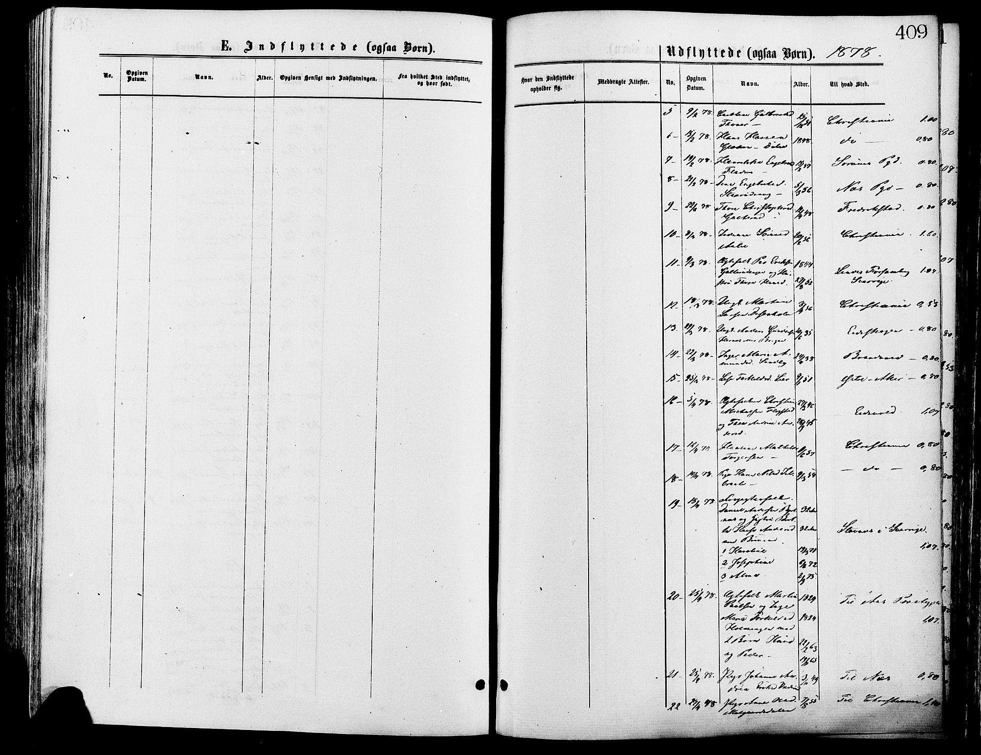 Sør-Odal prestekontor, SAH/PREST-030/H/Ha/Haa/L0005: Parish register (official) no. 5, 1876-1885, p. 409