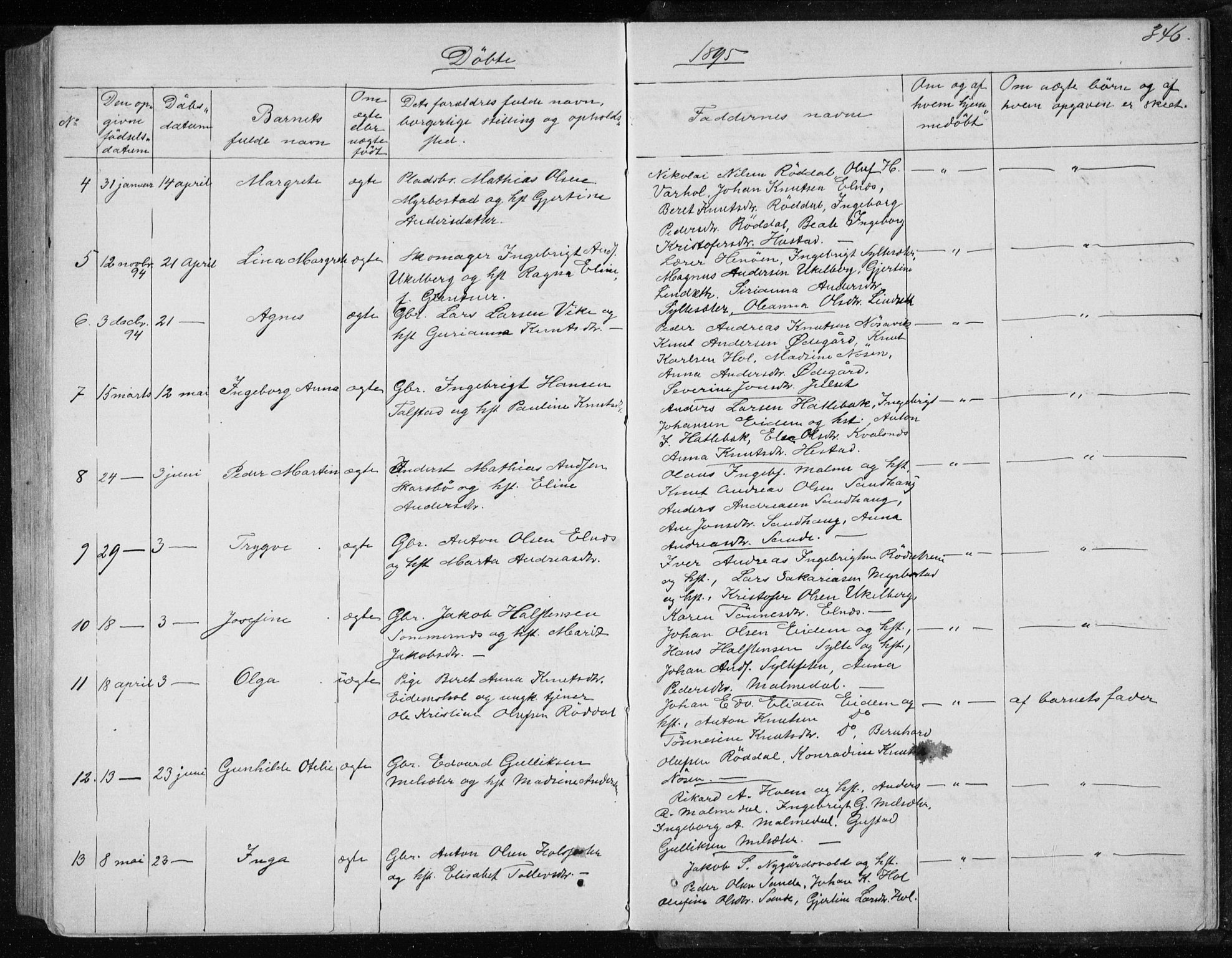 Ministerialprotokoller, klokkerbøker og fødselsregistre - Møre og Romsdal, AV/SAT-A-1454/565/L0754: Parish register (copy) no. 565C03, 1870-1896, p. 346