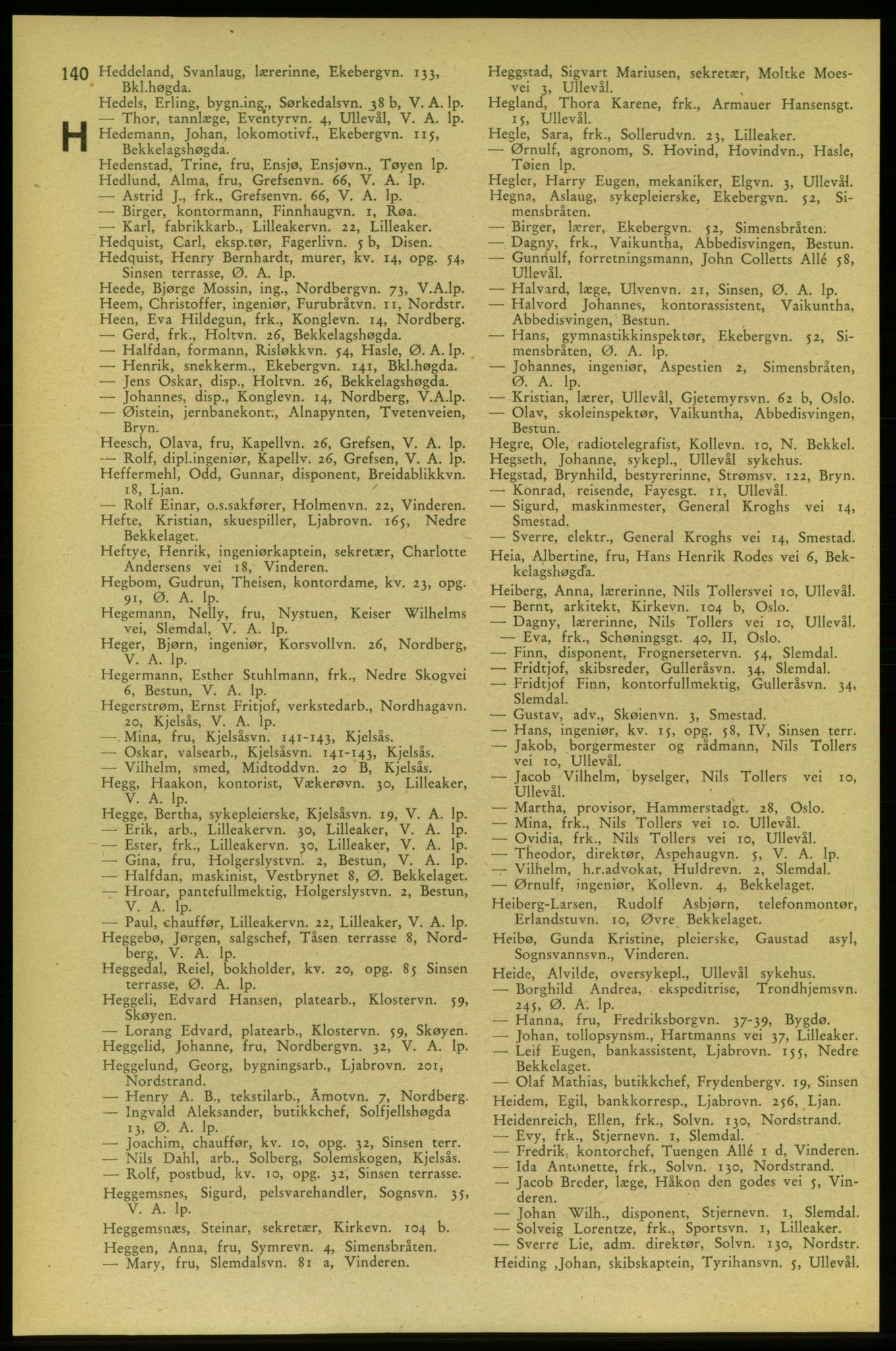 Aker adressebok/adressekalender, PUBL/001/A/006: Aker adressebok, 1937-1938, p. 140