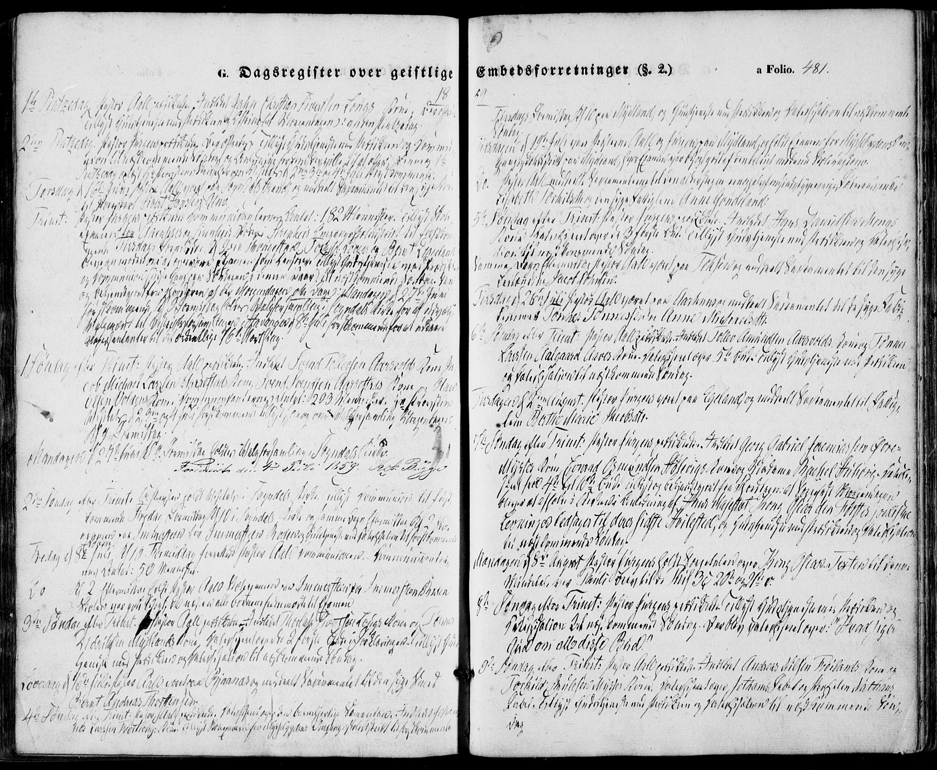 Sokndal sokneprestkontor, AV/SAST-A-101808: Parish register (official) no. A 9, 1857-1874, p. 481