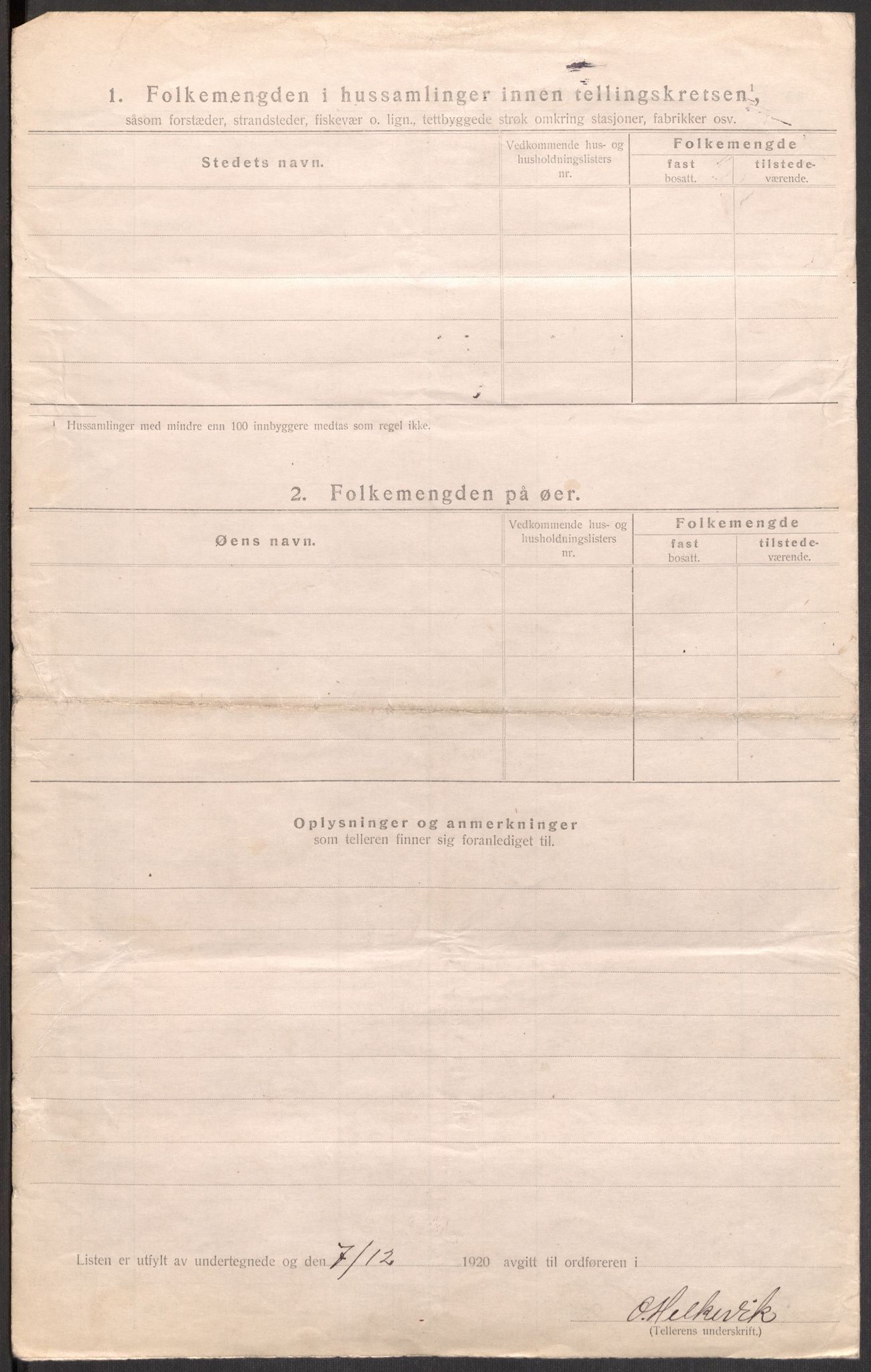 SAST, 1920 census for Tysvær, 1920, p. 37