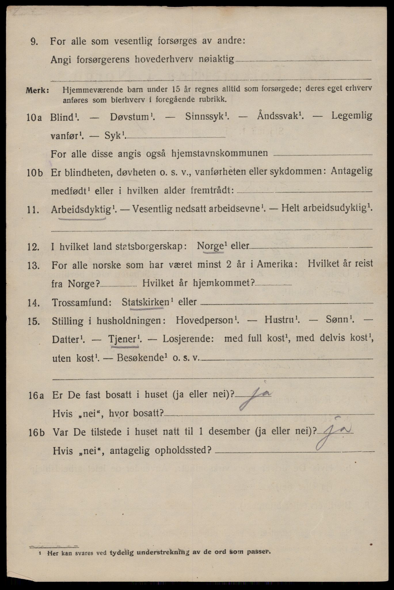 SAST, 1920 census for Haugesund, 1920, p. 17442