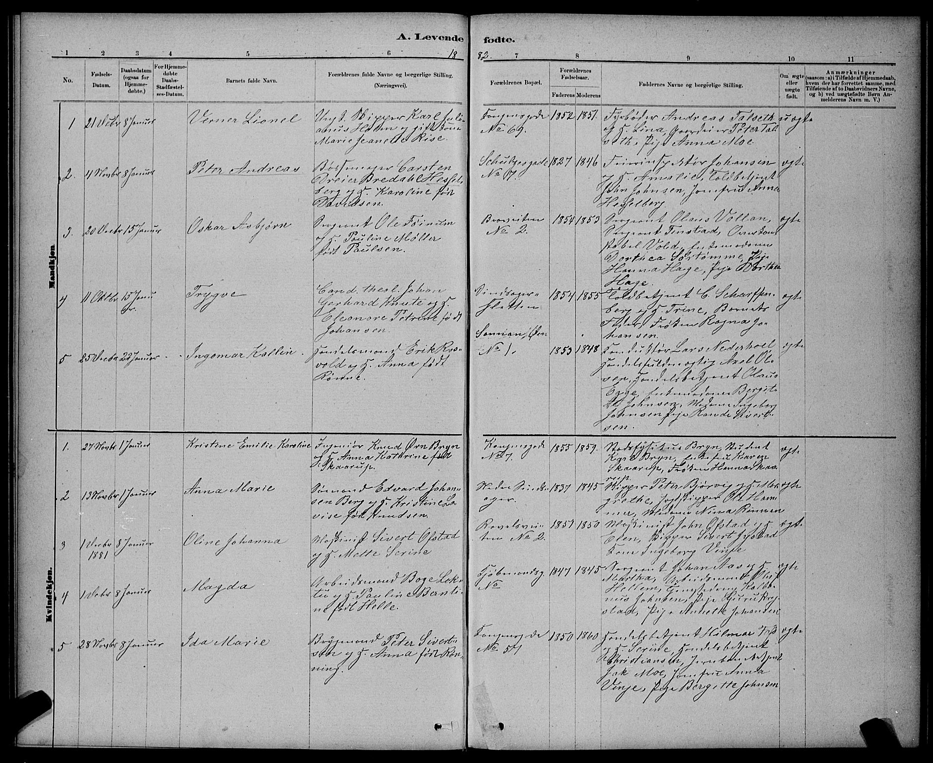 Ministerialprotokoller, klokkerbøker og fødselsregistre - Sør-Trøndelag, SAT/A-1456/601/L0091: Parish register (copy) no. 601C09, 1878-1883