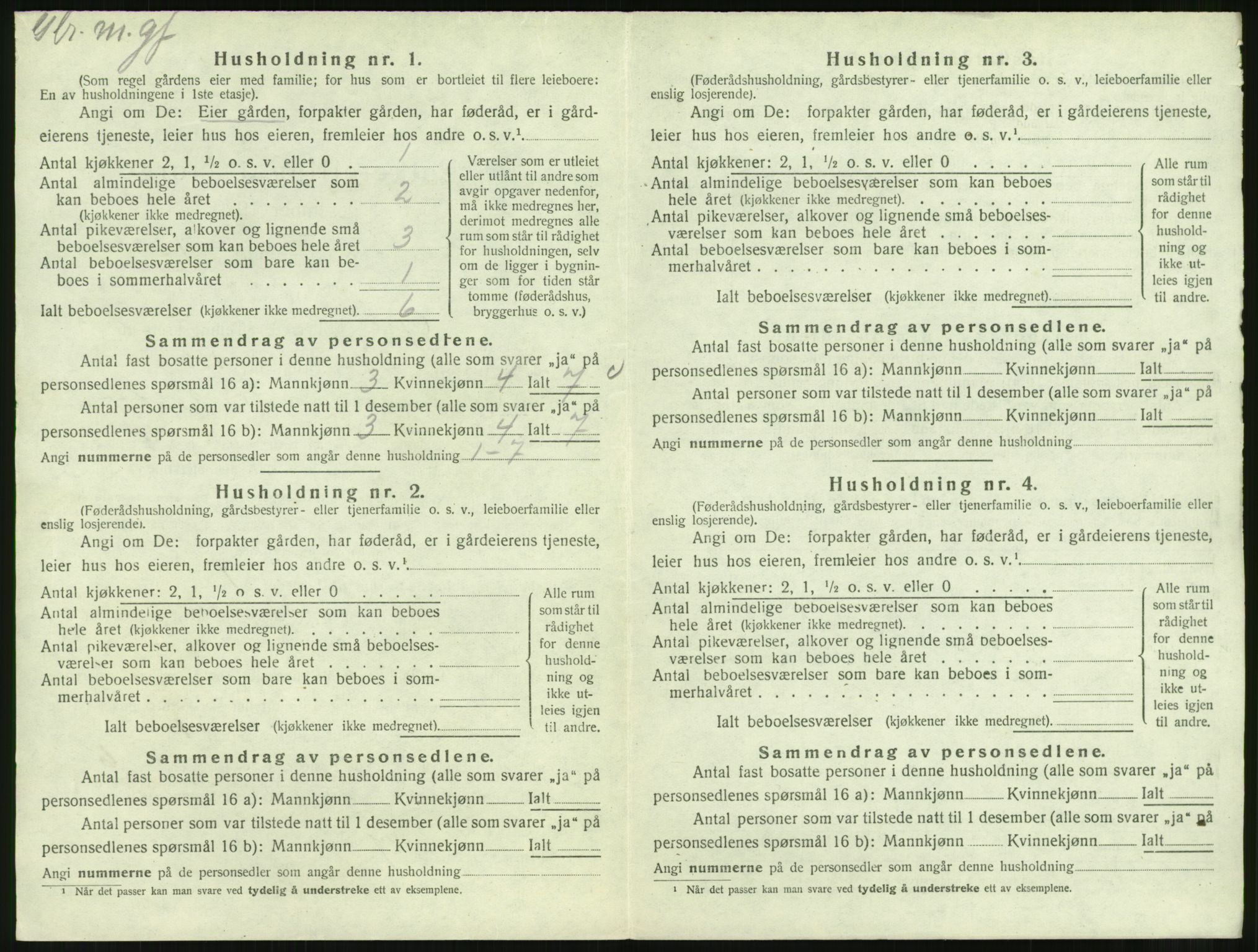 SAT, 1920 census for Øre, 1920, p. 408