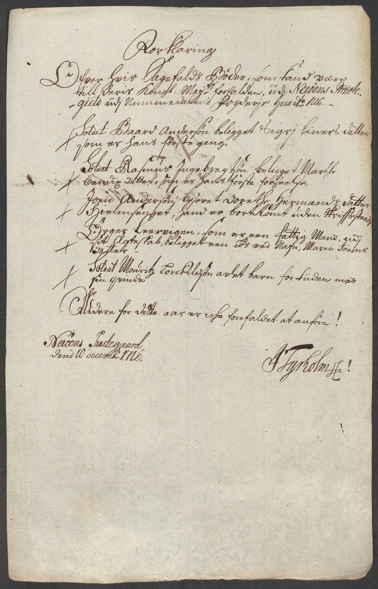 Rentekammeret inntil 1814, Reviderte regnskaper, Fogderegnskap, AV/RA-EA-4092/R64/L4437: Fogderegnskap Namdal, 1716, p. 171