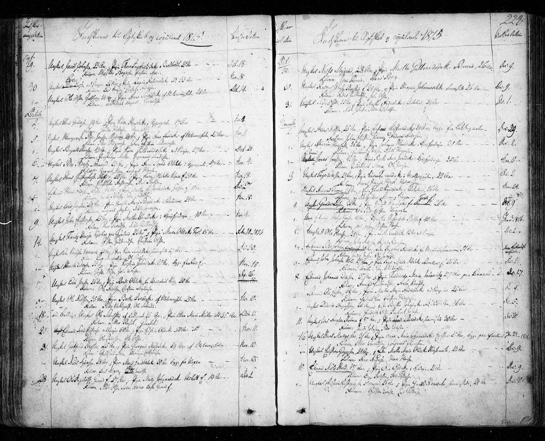 Aker prestekontor kirkebøker, SAO/A-10861/F/L0011: Parish register (official) no. 11, 1810-1819, p. 224